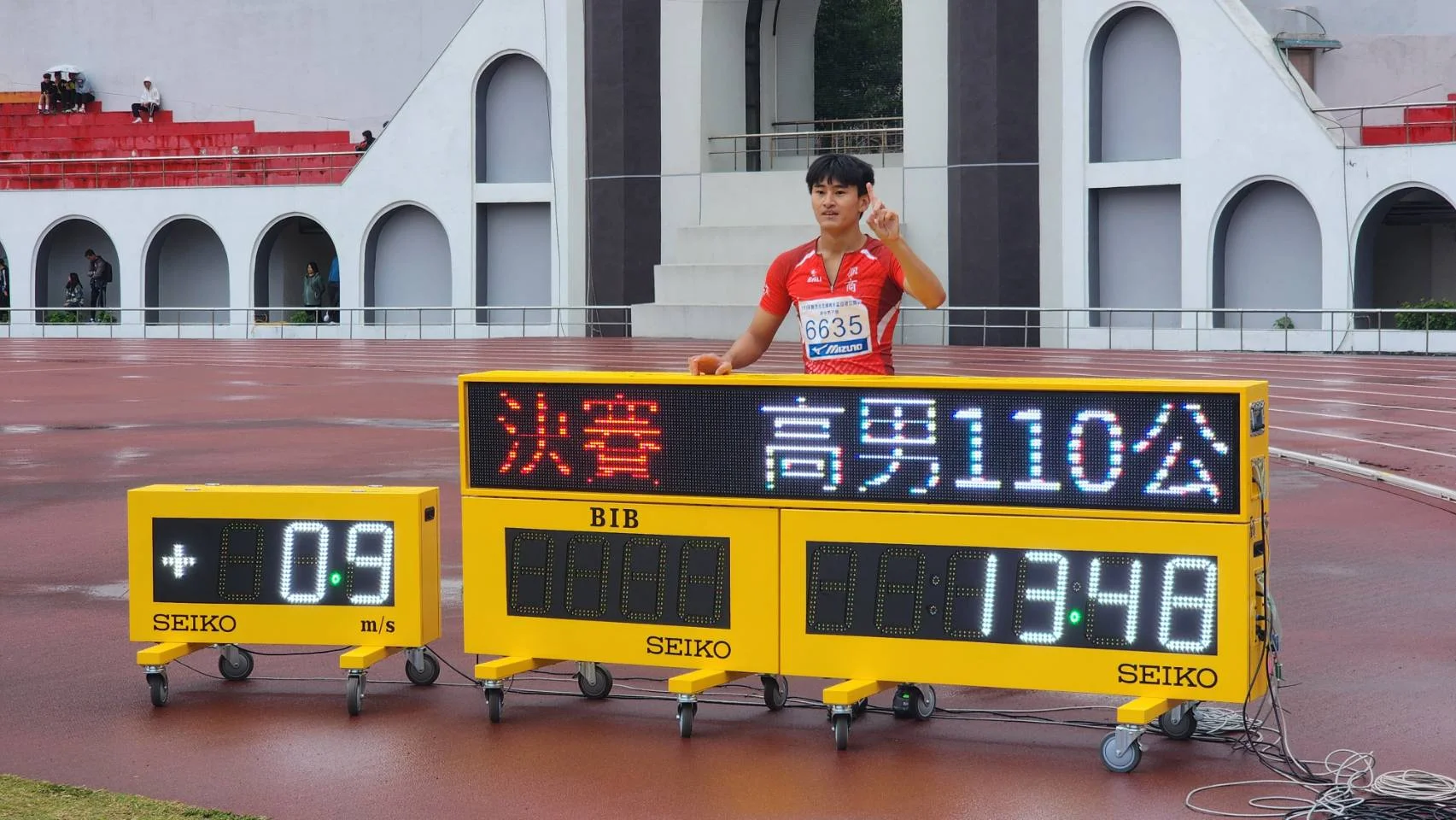 《田徑》笑有出頭天 謝元愷110公尺跨欄破大會首達世青標