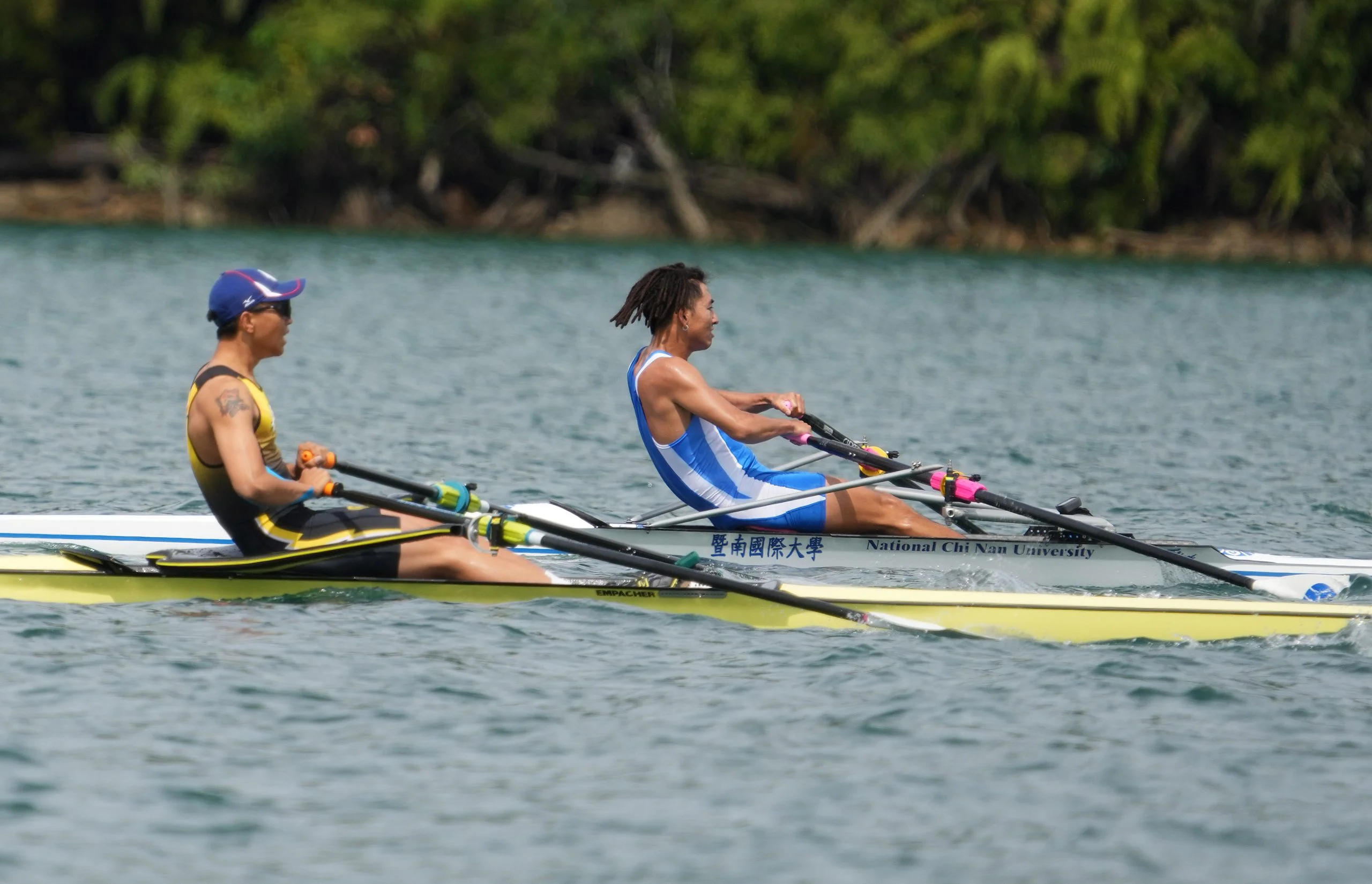 《全大運》暨南大學大一新鮮人陳鎮琨甩低潮 一舉進帳雙金