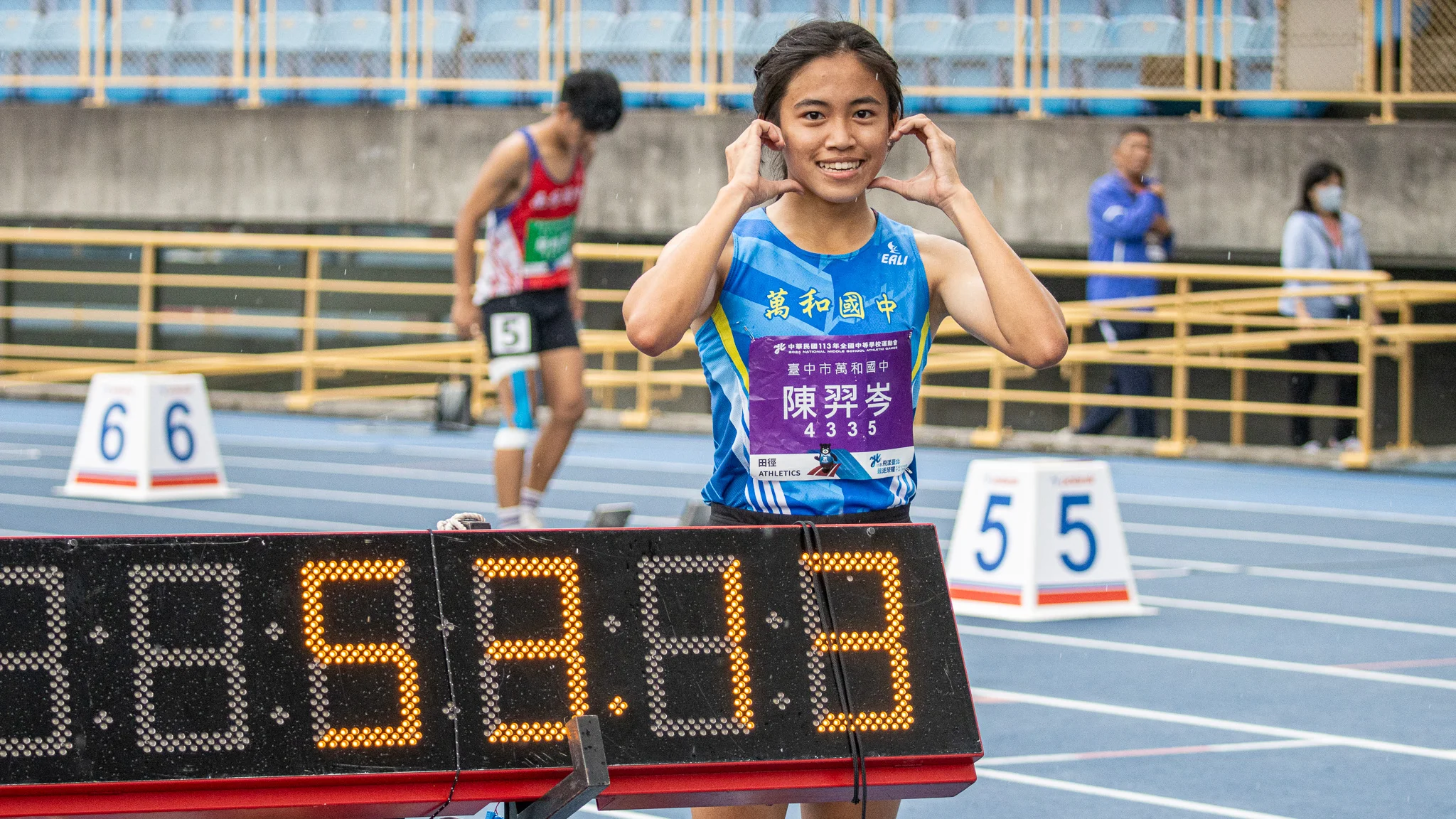 《田徑》相隔26年再現53秒台 陳羿岑400公尺破大會 衝歷年第三傑