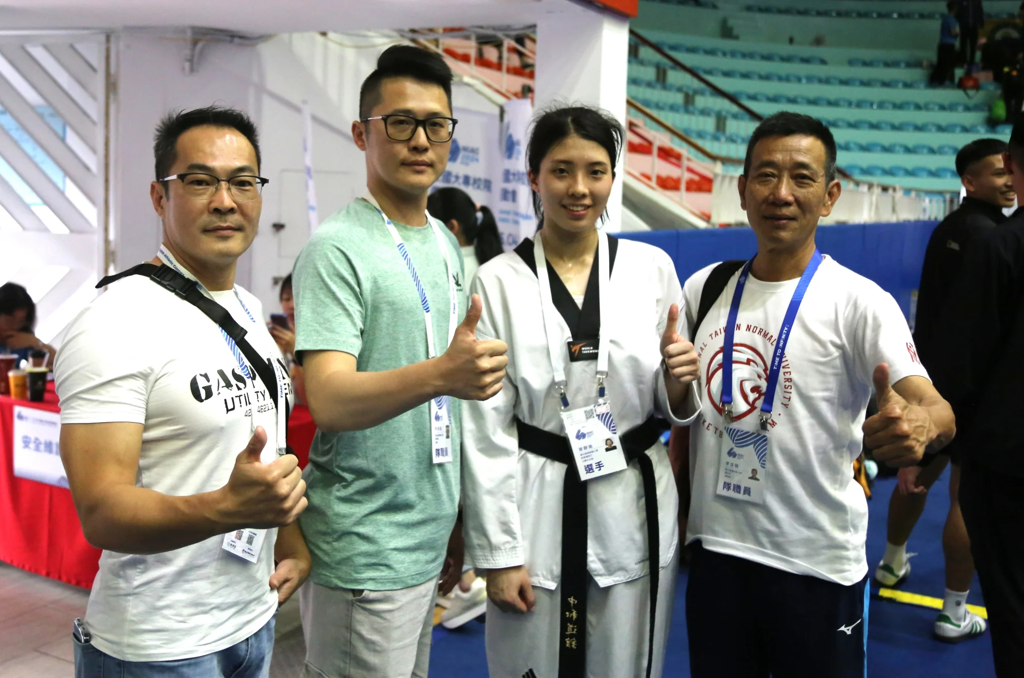 《全大運》台師大強敵環伺下突圍 曾靜瑜大四踢下生涯大運首金