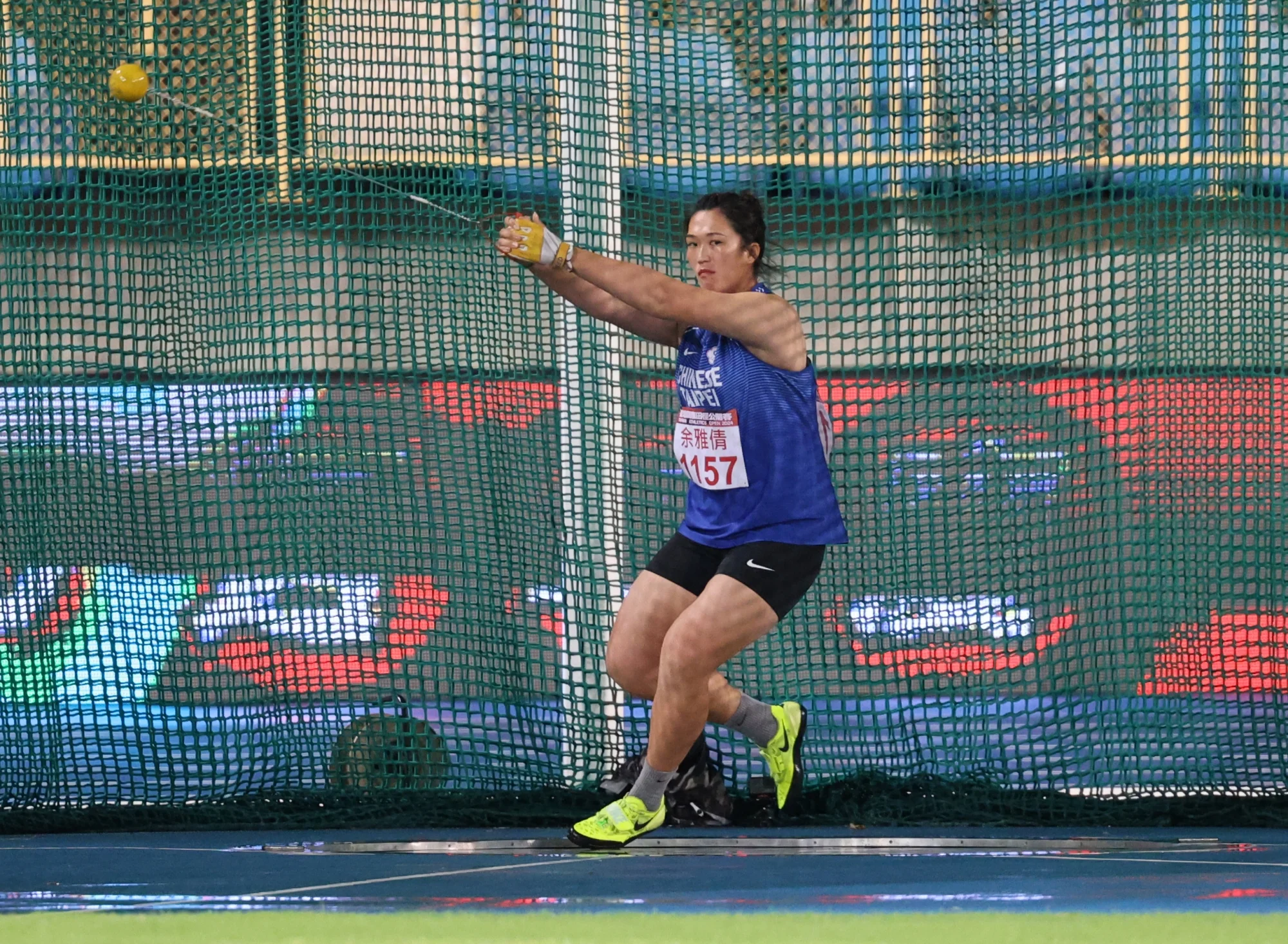 《田徑》穩定發揮全擲過63公尺 余雅倩期許再進化