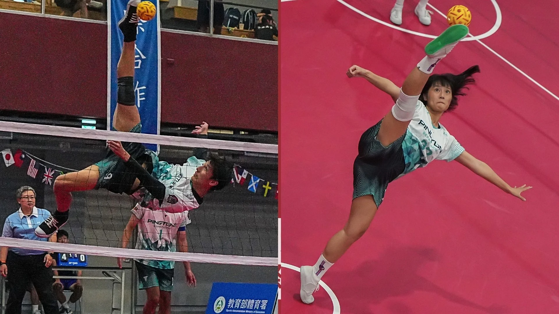 《藤球》屏東戰神A男、女三人賽奪雙冠 為國際賽熱身