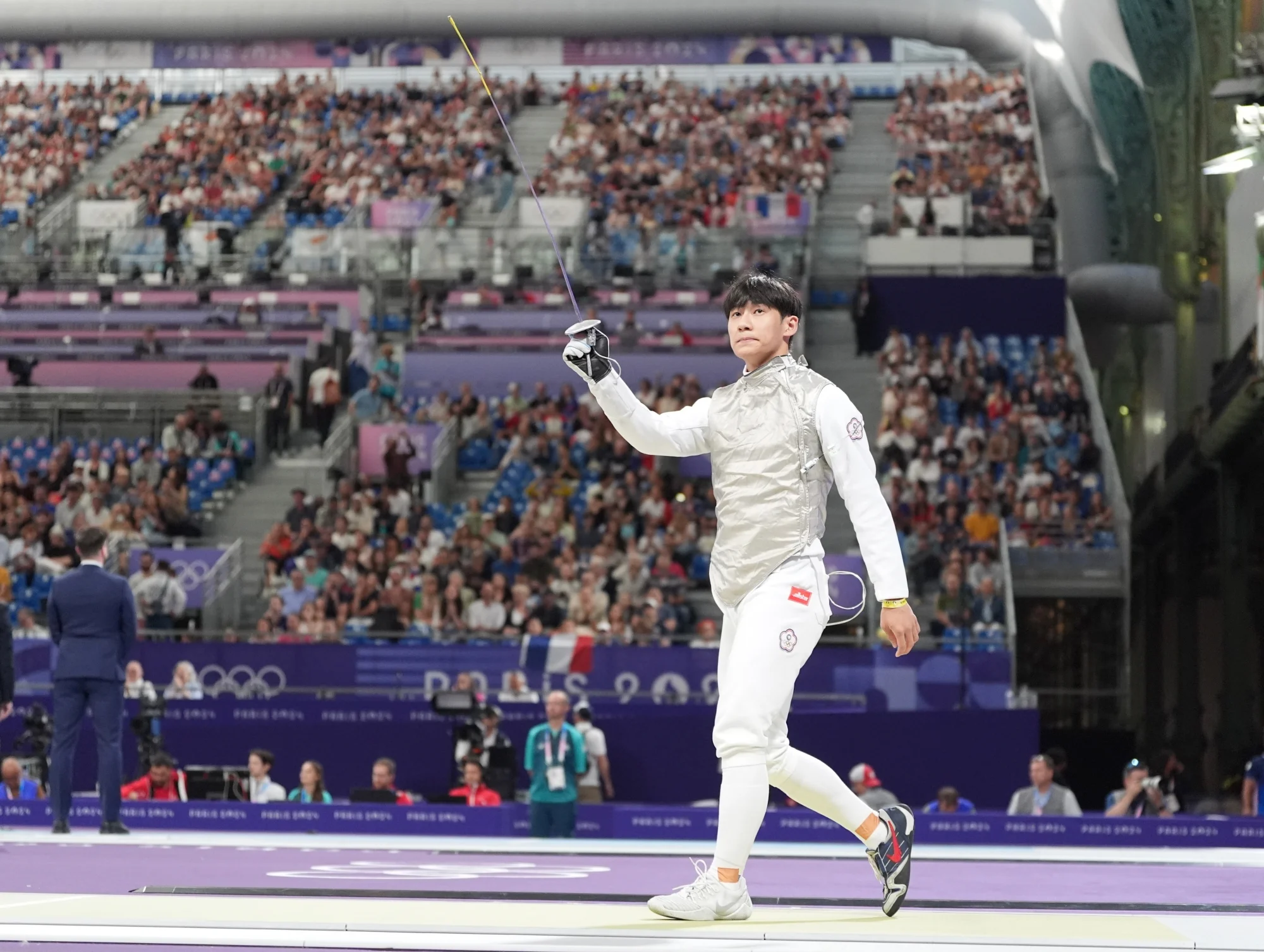 《奧運》巴黎大皇宮的榮耀 陳弈通寫下台灣男子擊劍新頁