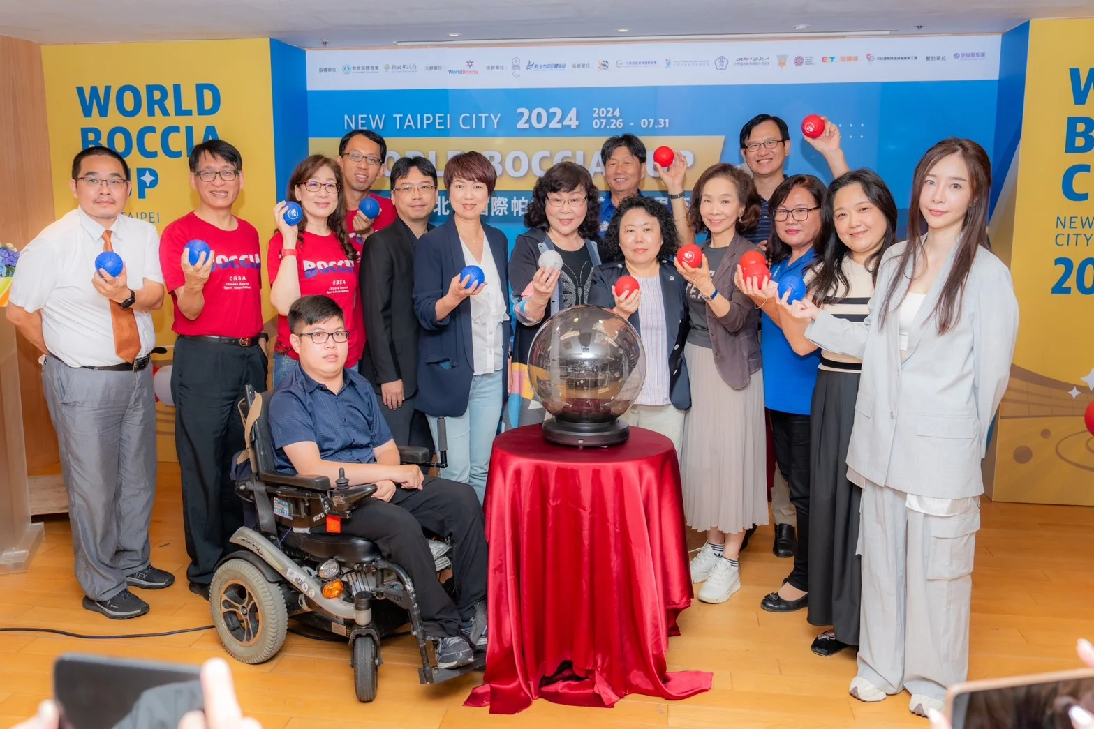 《帕運》巴黎帕運前哨站 2024帕拉地板滾球世界盃 7/26-7/31新莊體育館開打