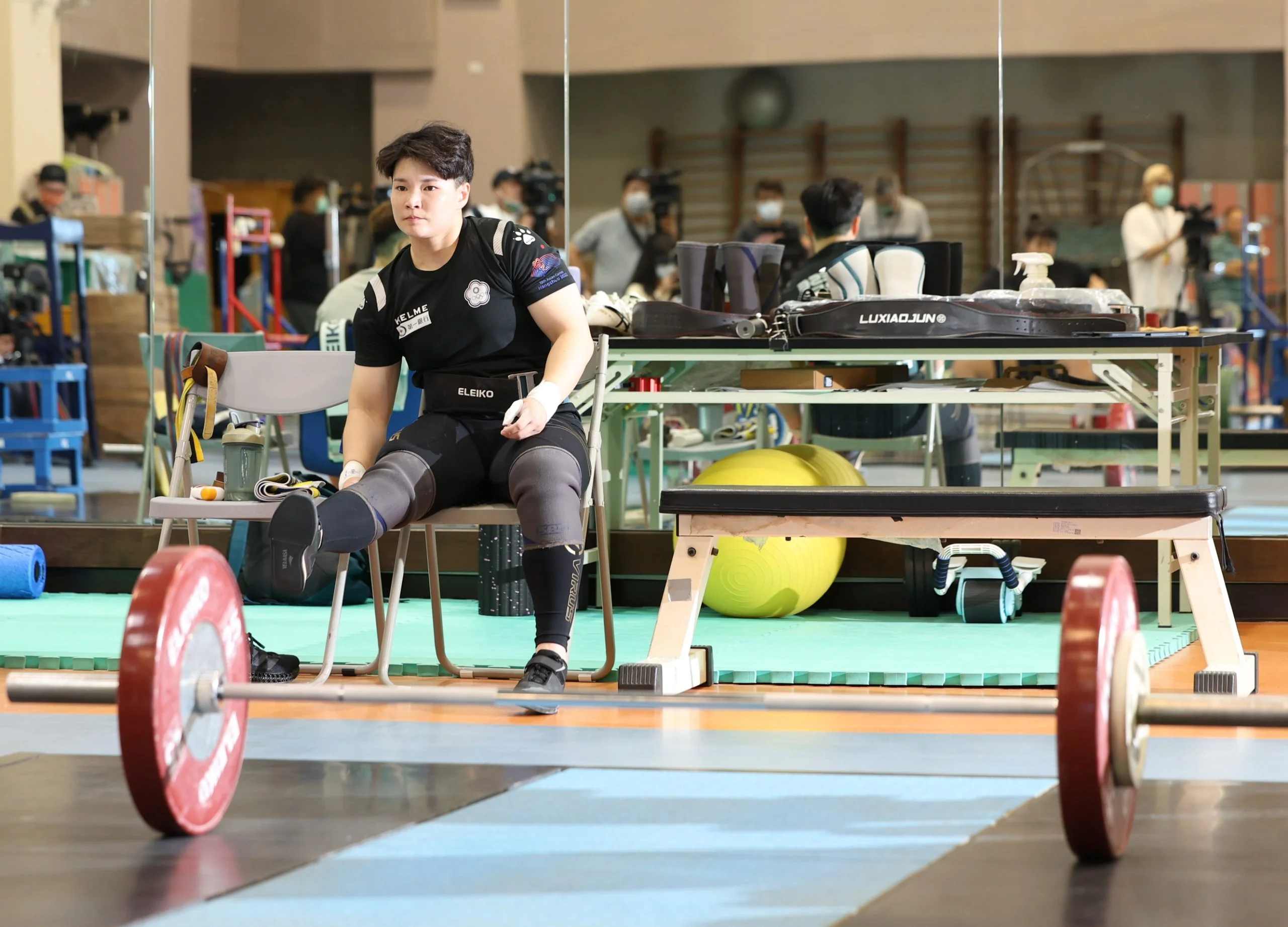 《奧運》金牌教練團鼓舞 郭婞淳與傷共存拚花都頒獎台