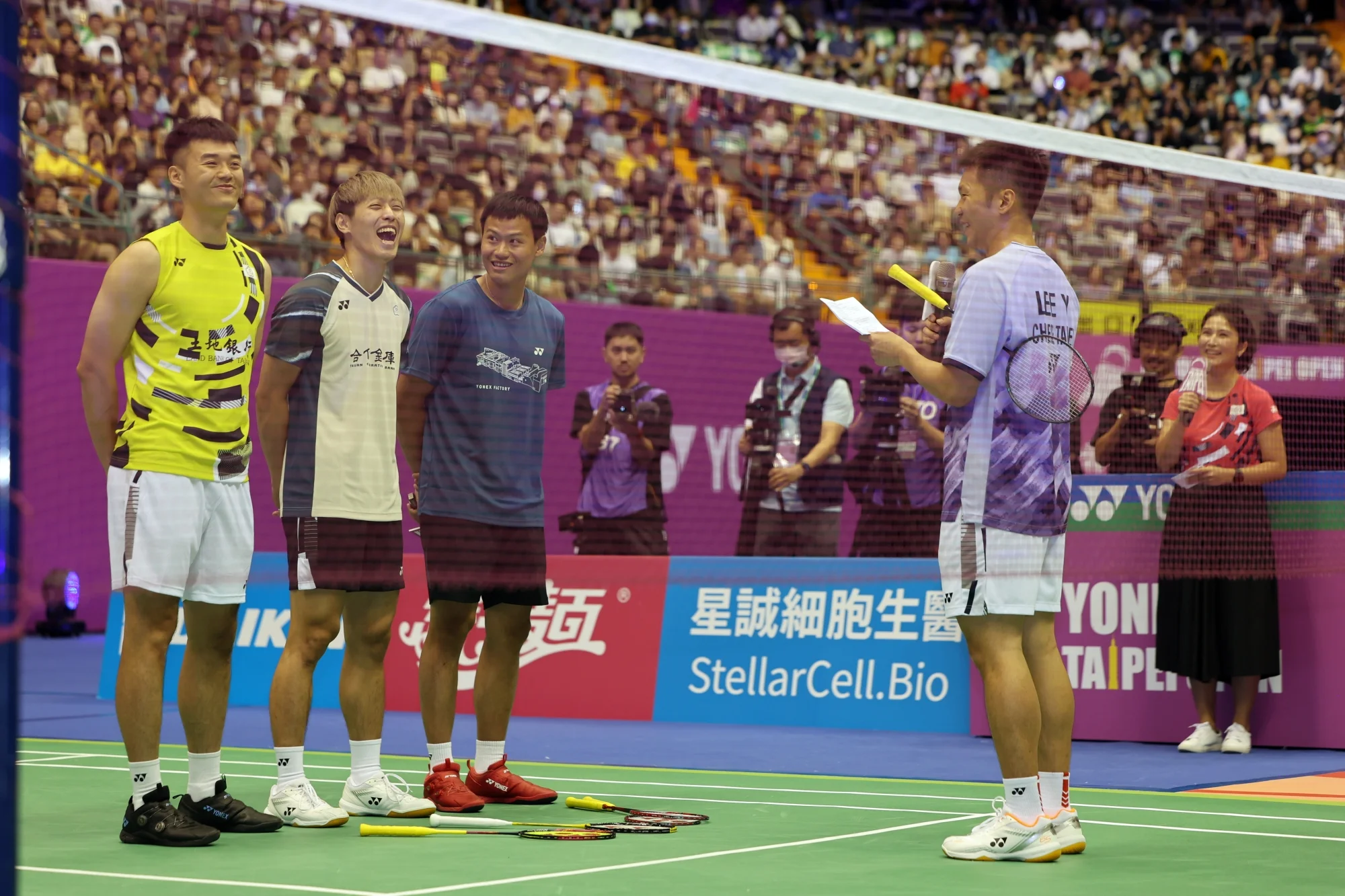 《羽球》退役儀式溫馨歡樂 李洋淚灑小巨蛋