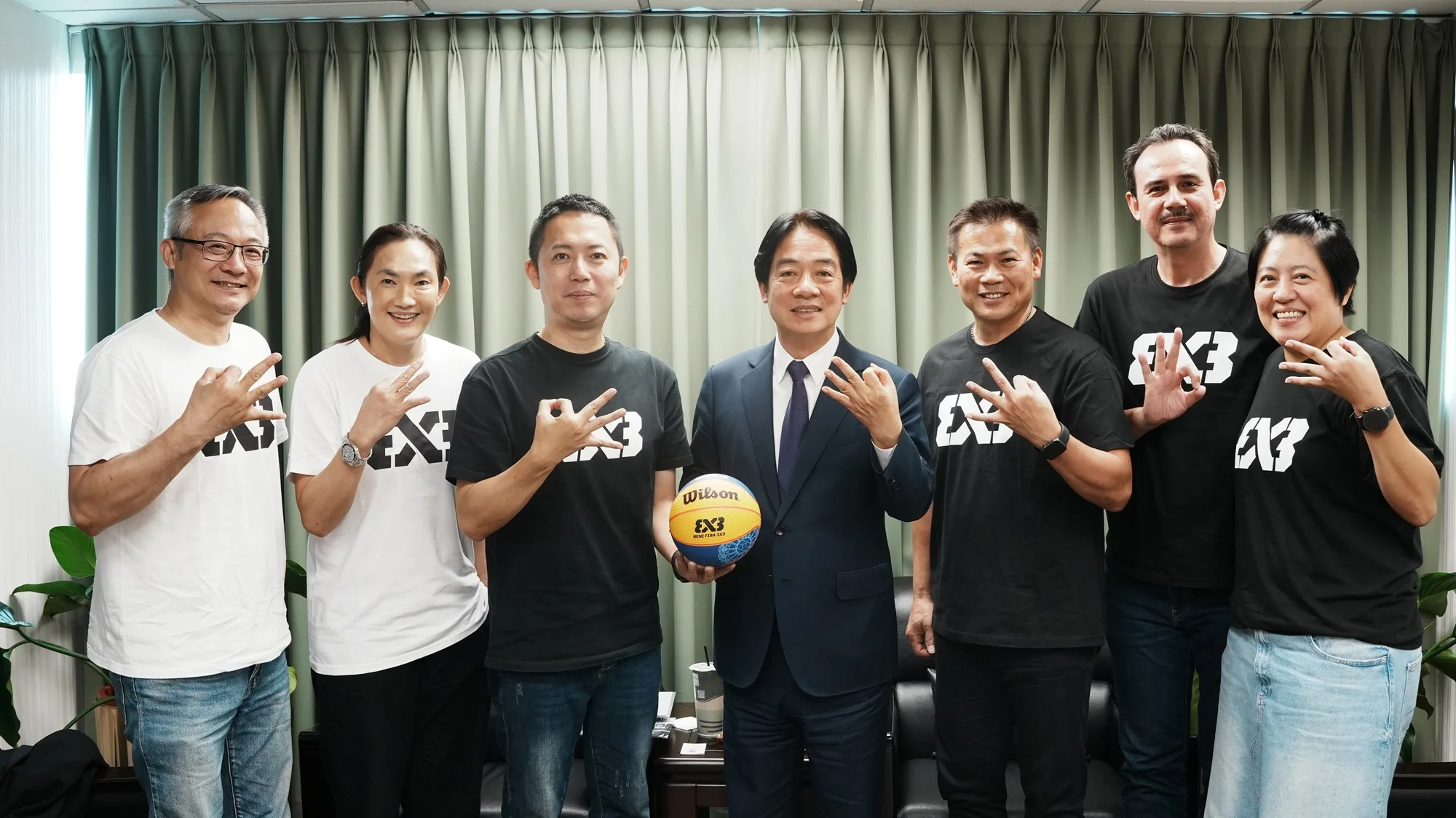 《3×3》總統賴清德重視三對三籃球發展 將推動「總統盃三對三國際籃球邀請賽」