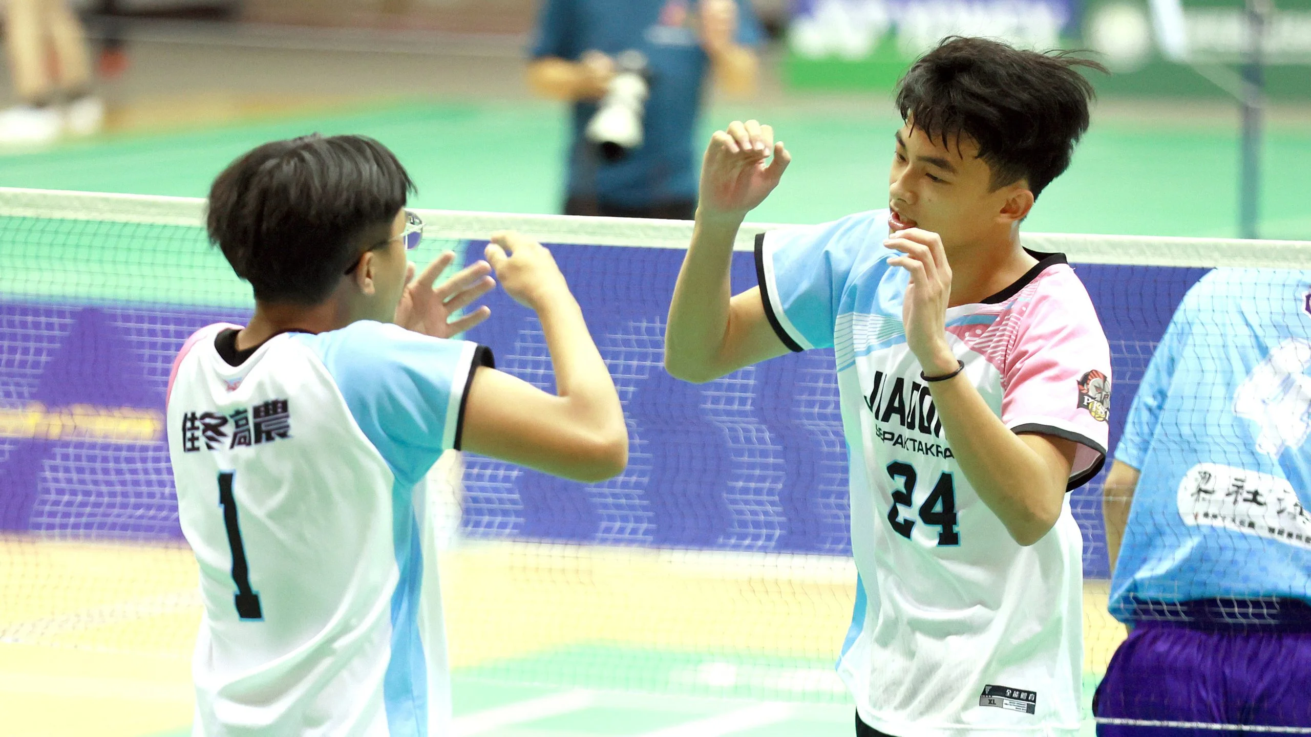 《藤球》全國青少年藤球錦標賽二度進軍嘉義 佳冬高農Ａ、明倫高中A四戰全勝稱王封后