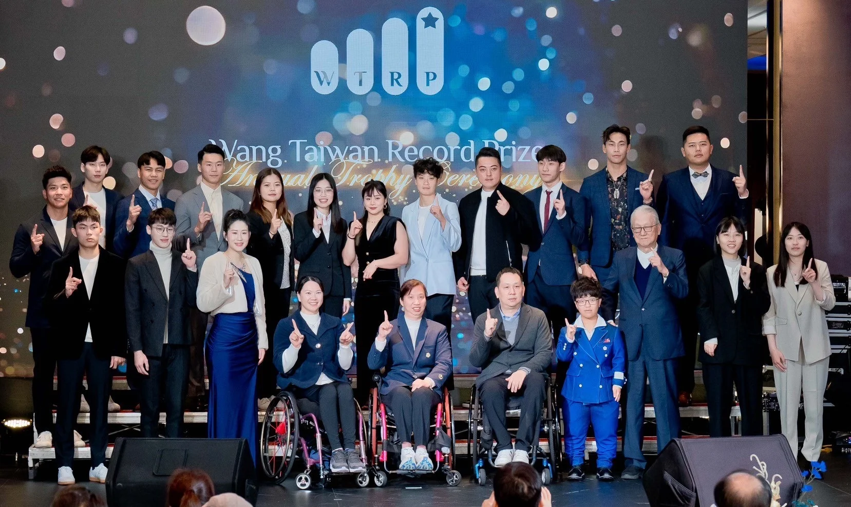 《體壇》王楊嬌體育賽事創紀錄獎 20位巴黎奧、帕運選手齊聚感受榮耀