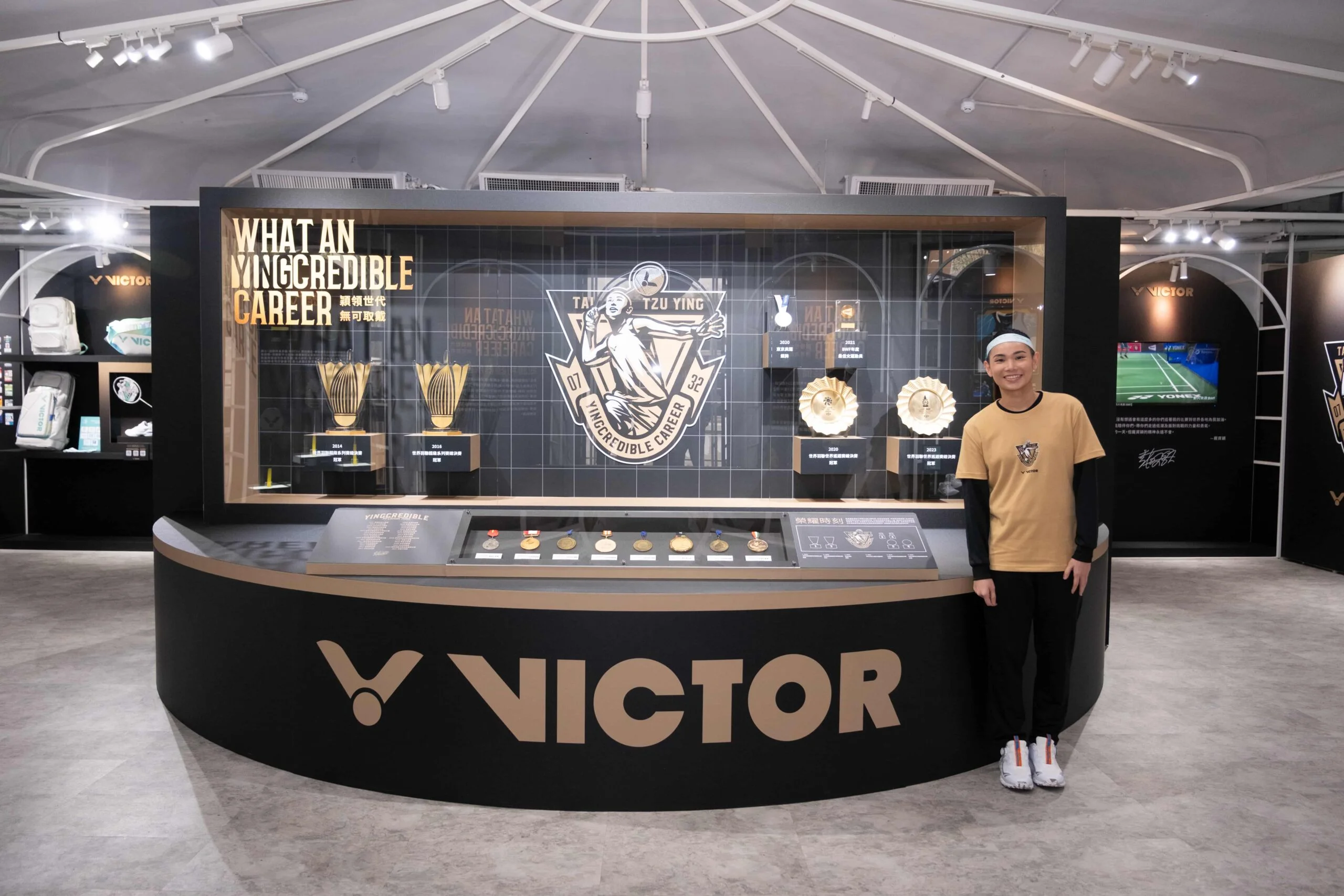 《羽球》戴資穎選手生涯致敬特展 見證球后Yingcredible Career