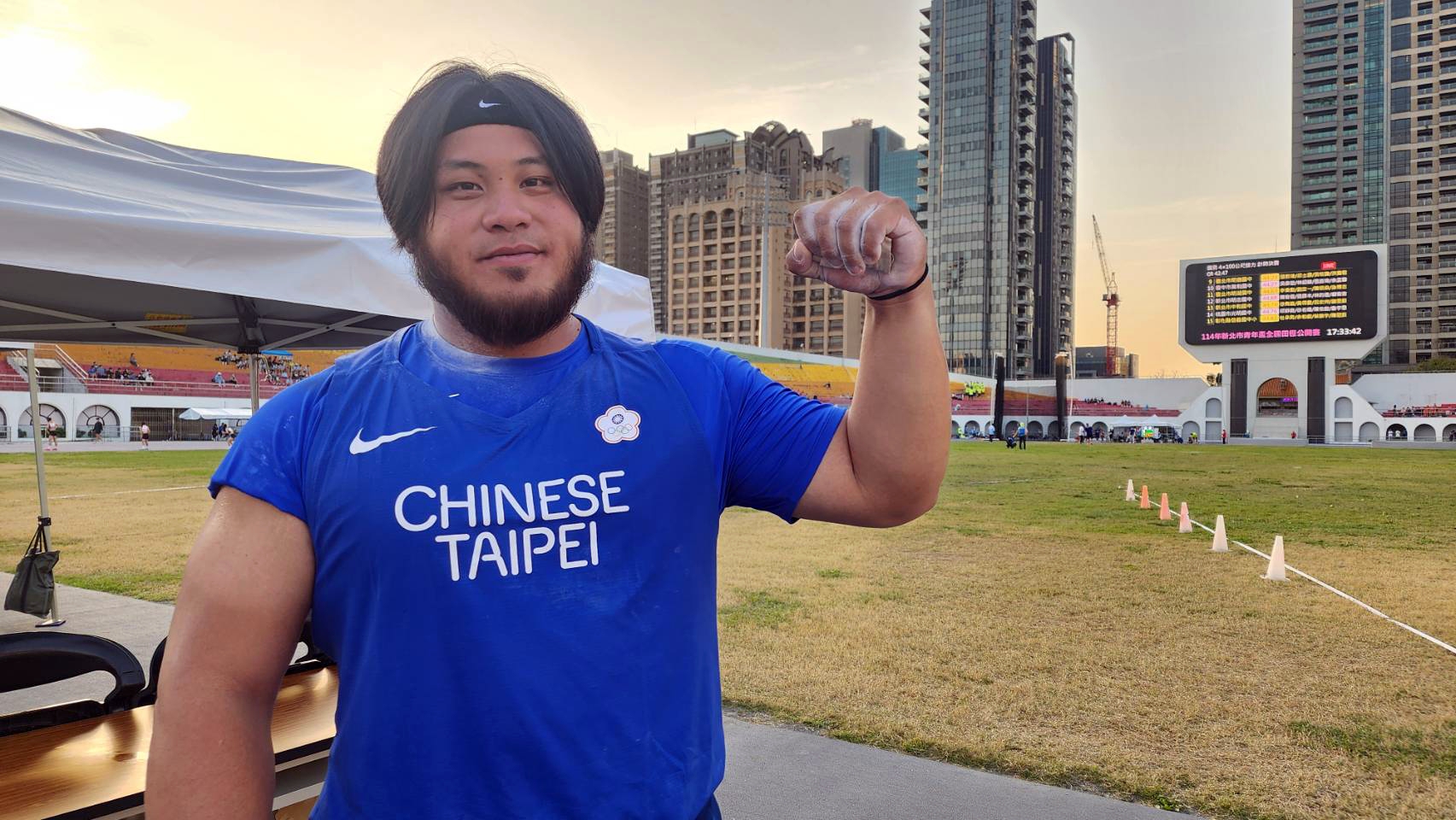 《田徑》馬皓瑋隨緣不急 鉛球20公尺大關臨危不亂