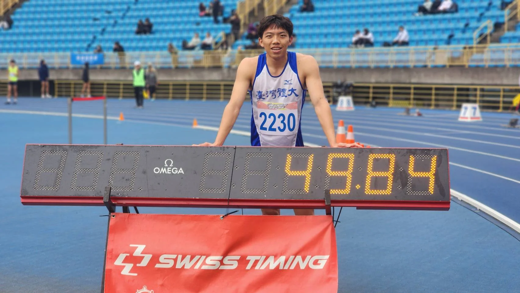 《田徑》林仲威400欄破個人最佳 衝上歷年第五傑