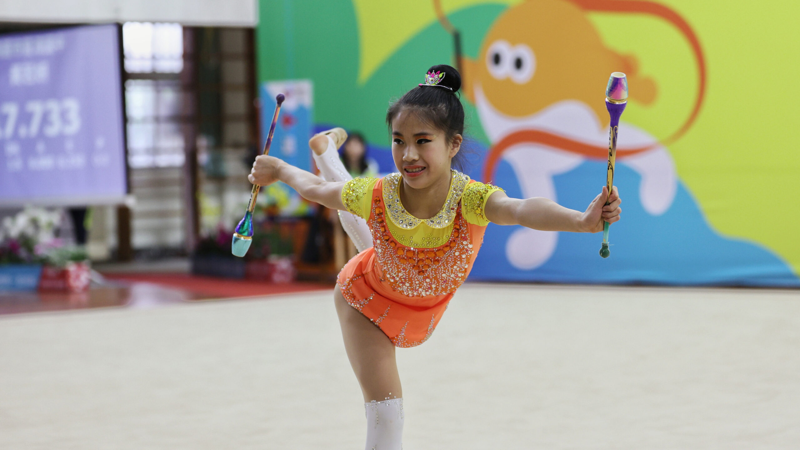 《全中運》王岱晴打造整套《魷魚遊戲》 夢想成為韻律體操編舞與裁判