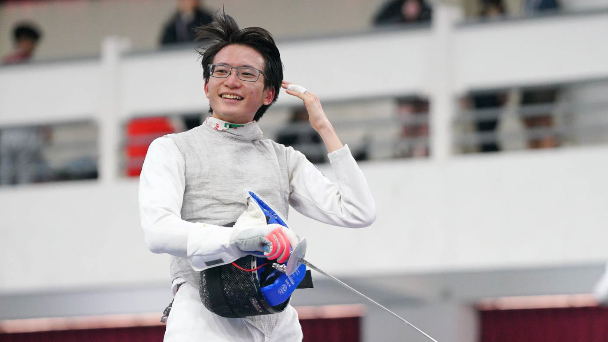 《全大運》戰術設定奏效力克國手摘金  盧昱皓熱愛擊劍：沒有練劍就不是我