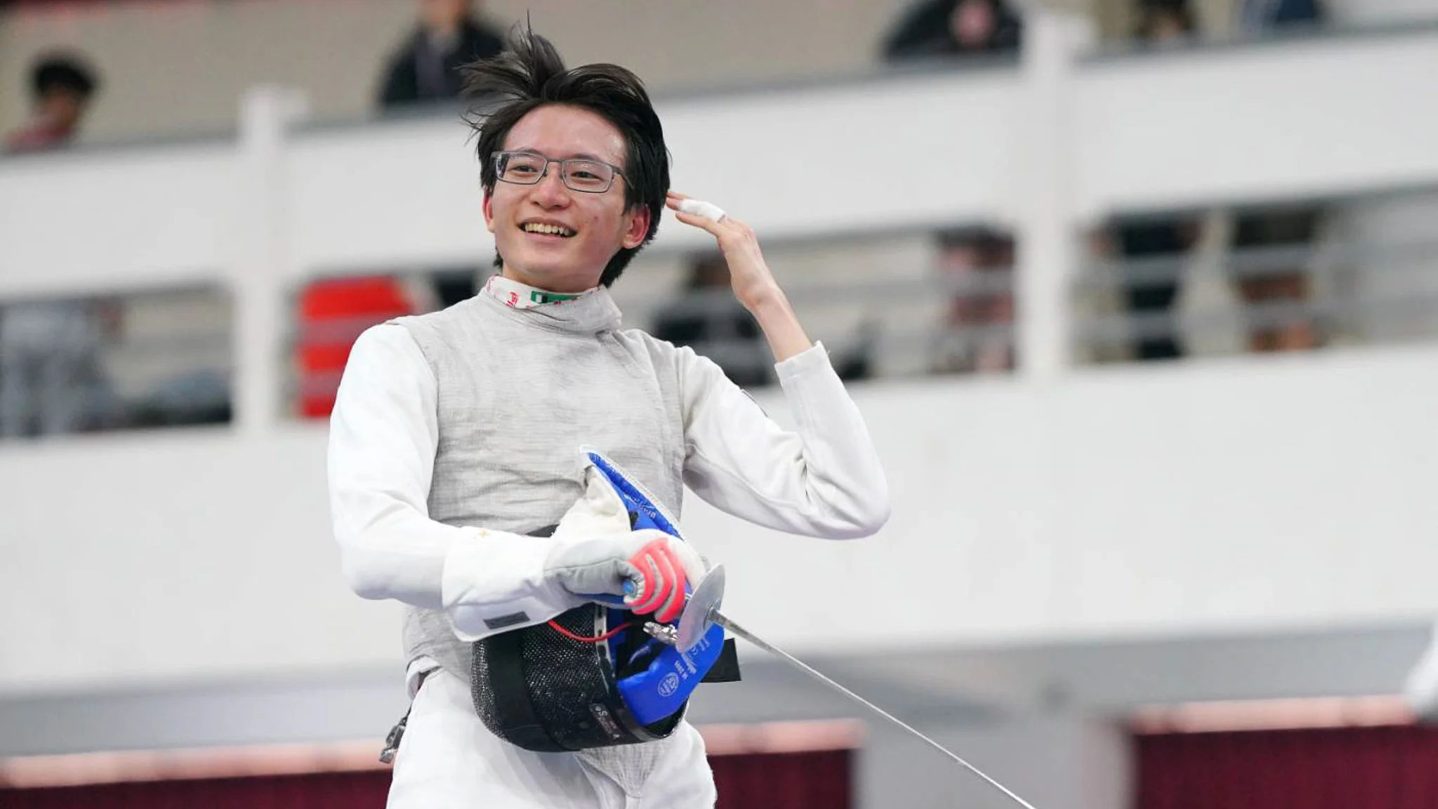 《全大運》戰術設定奏效力克國手摘金  盧昱皓熱愛擊劍：沒有練劍就不是我