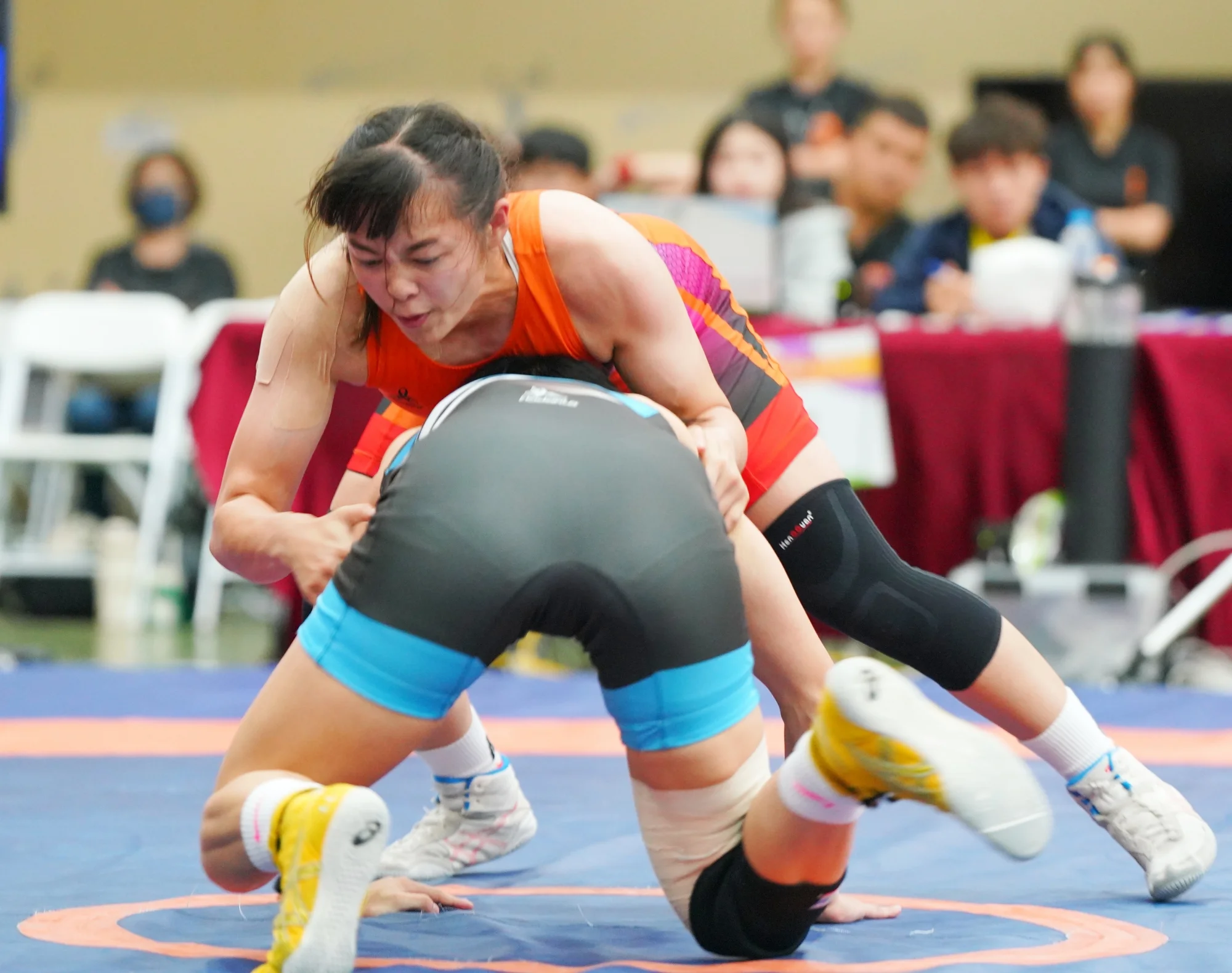 《全大運》半退役狀態仍奪大運第5金 角力好手邱若慈開拓眼界插花相撲比賽拿金牌