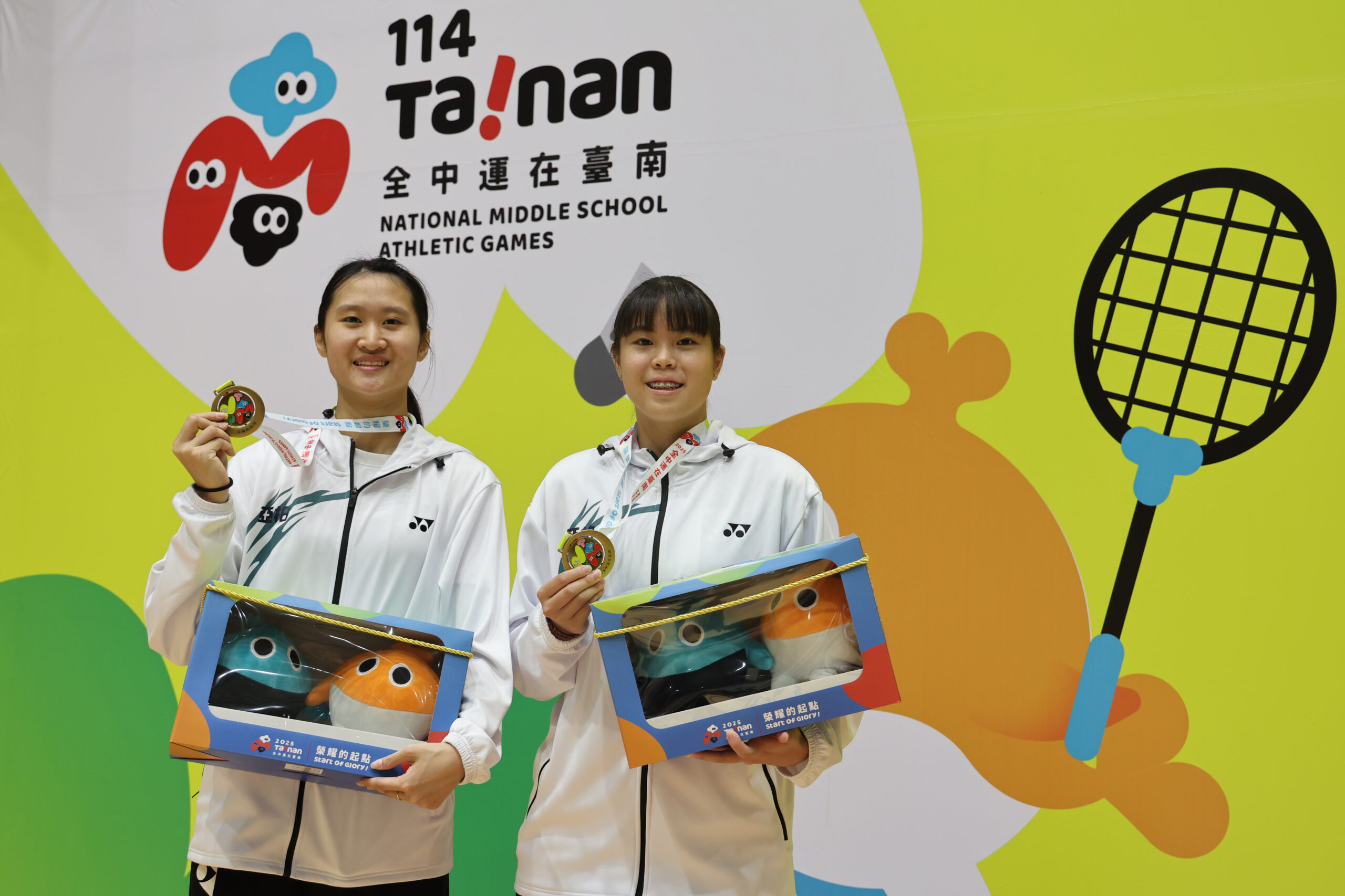 《全中運》孫亮晴/陳妍妃全中運四連后 教練簡毓瑾期待接班黃金女雙