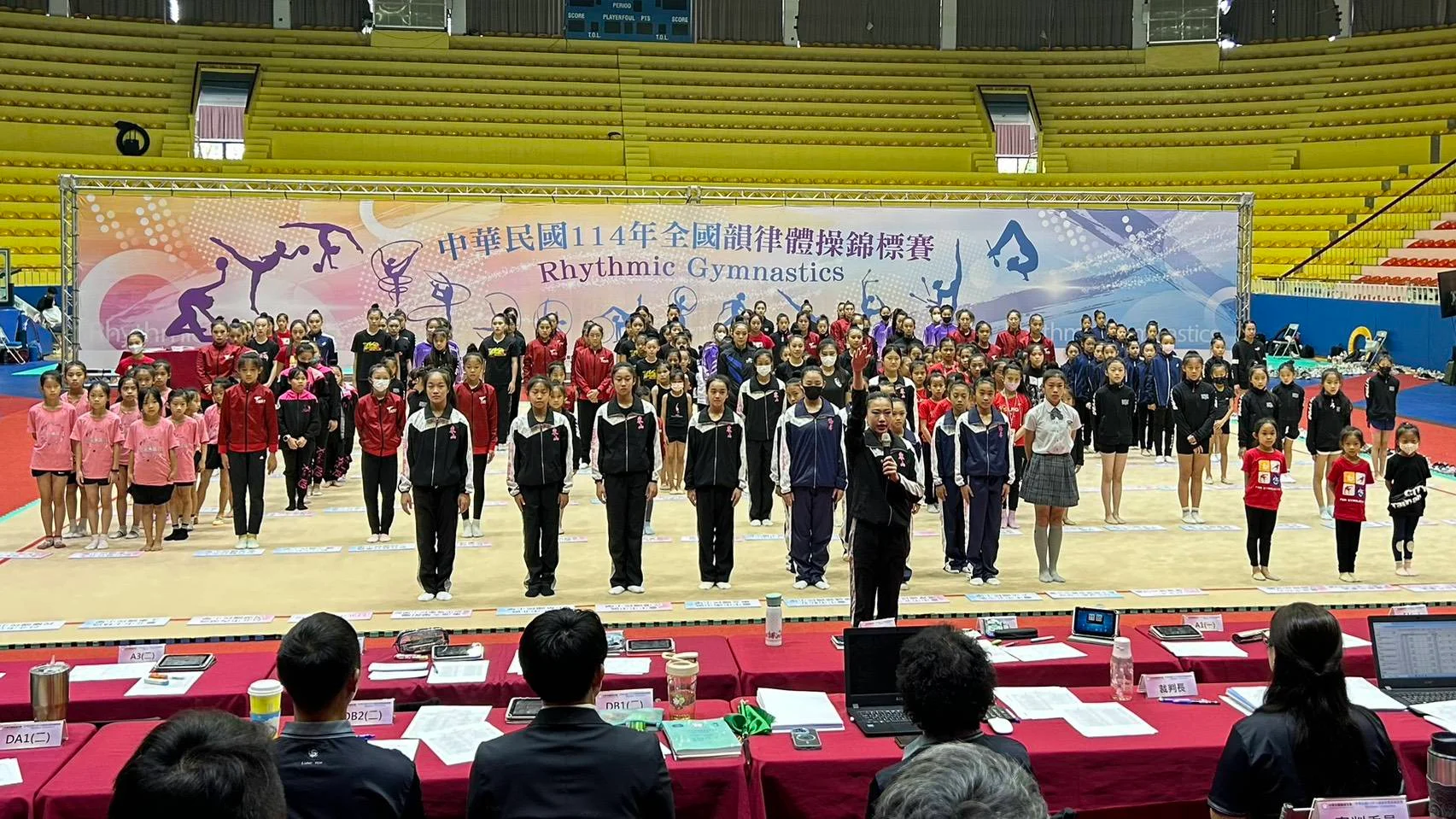 《體操》韻律體操全錦賽臺體大登場 參賽選手人數逐年提升