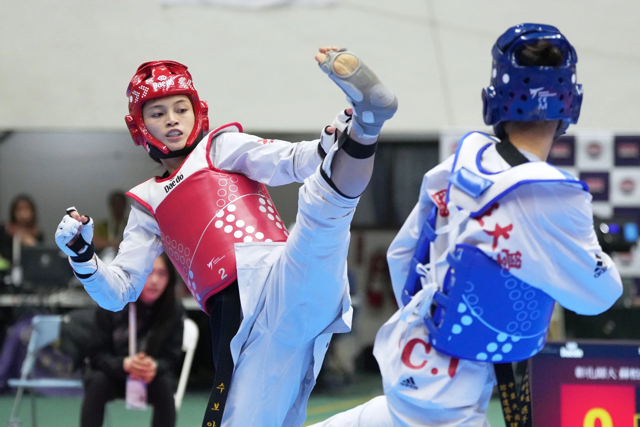 《全大運》跆拳生涯倒數計時  蘇柏亞帶傷摘金生涯5奪大運后冠