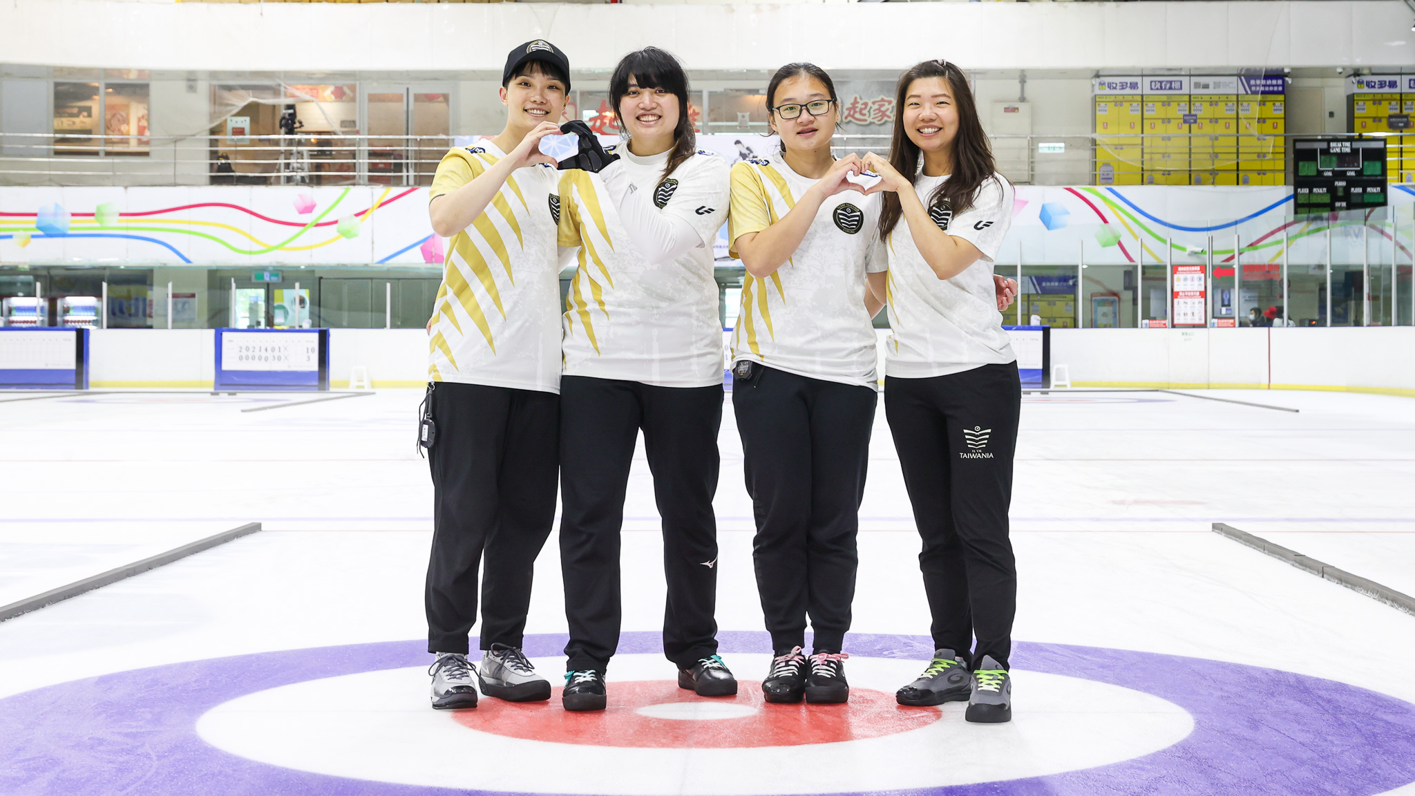 《冰壺》珍惜合體比賽 台杉女子隊相互信任支持前行