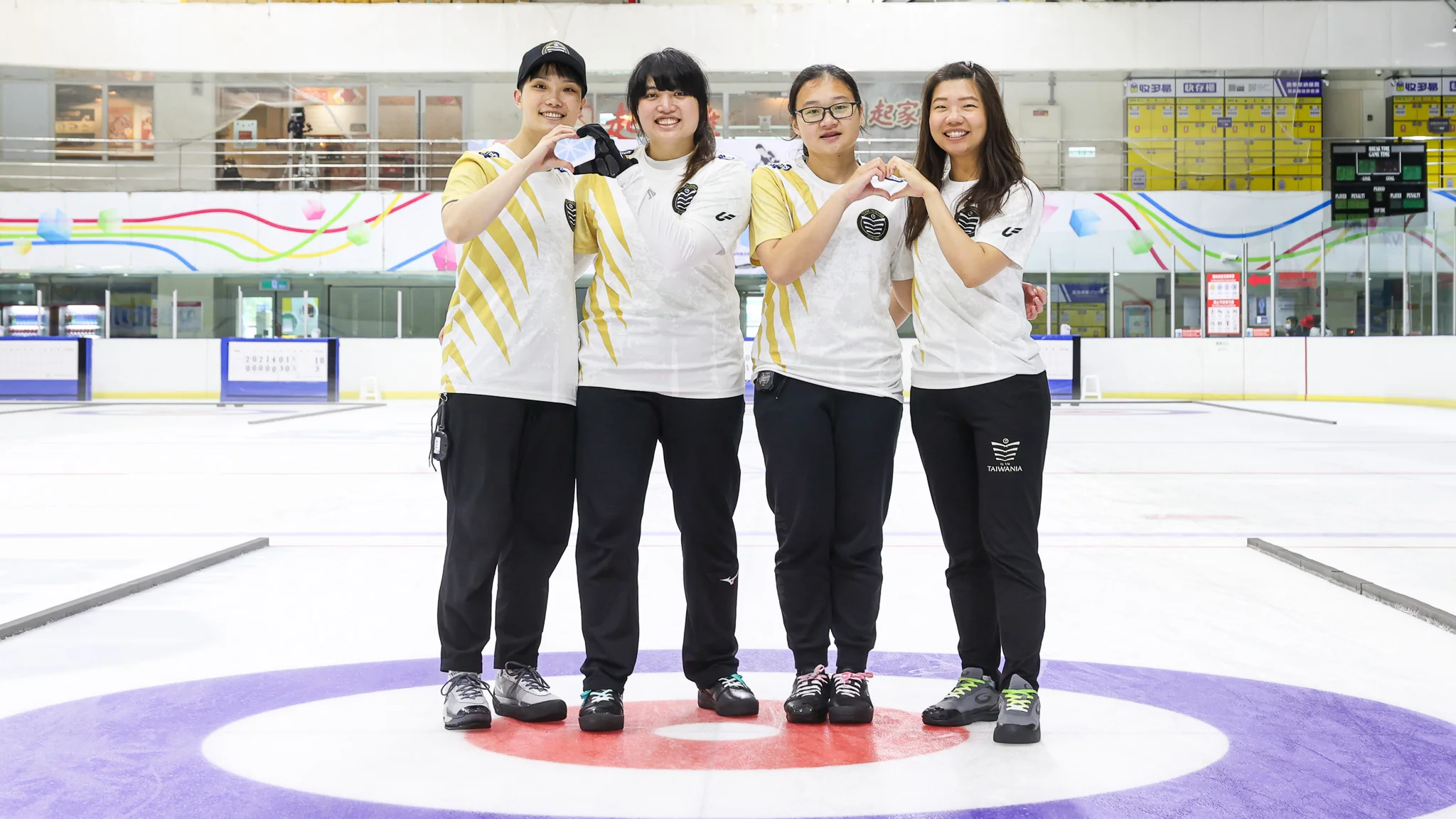 《冰壺》珍惜合體比賽 台杉女子隊相互信任支持前行