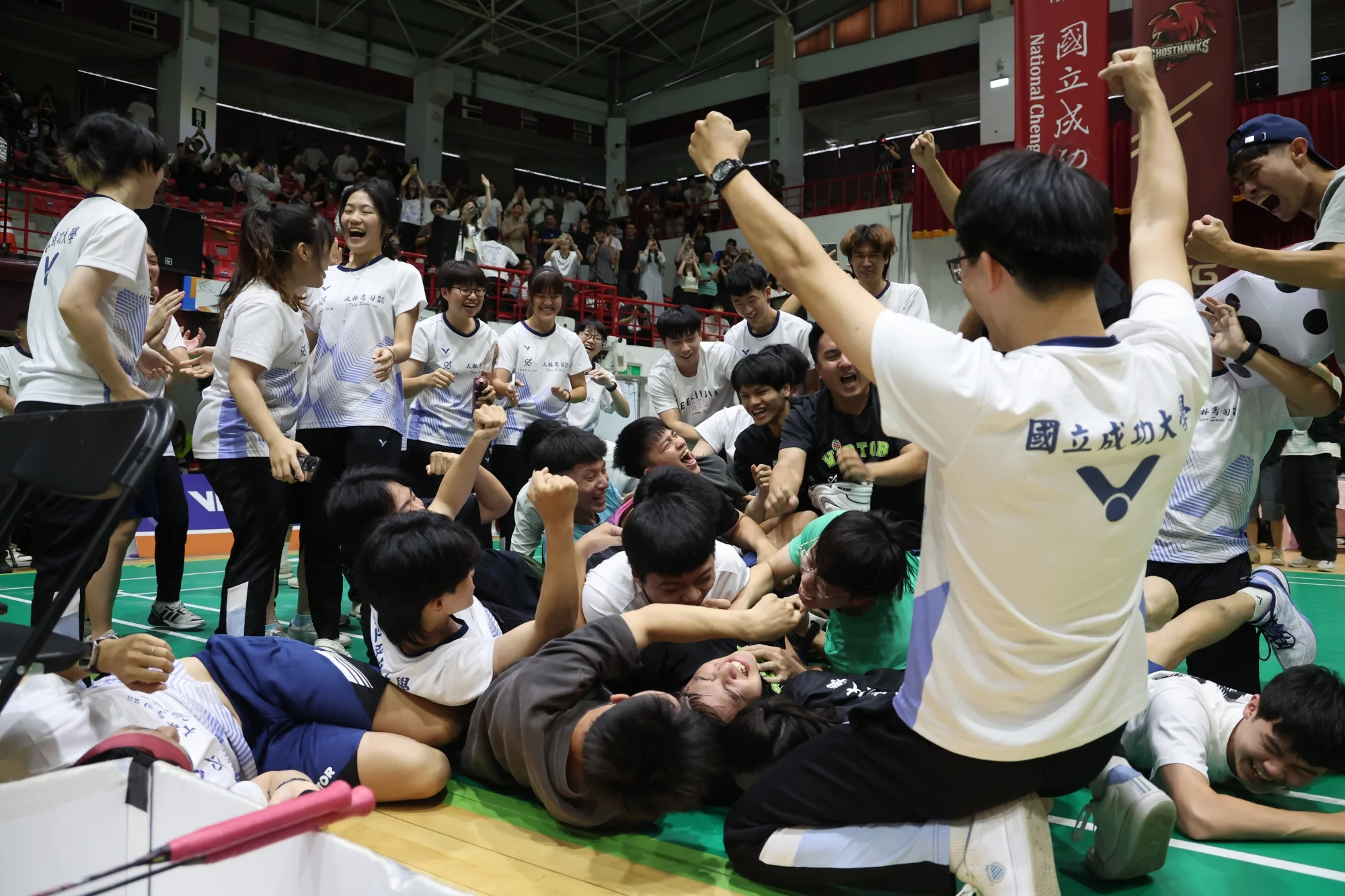 《全大運》將士用命締造歷史 成大羽球一般組團體勇奪雙金