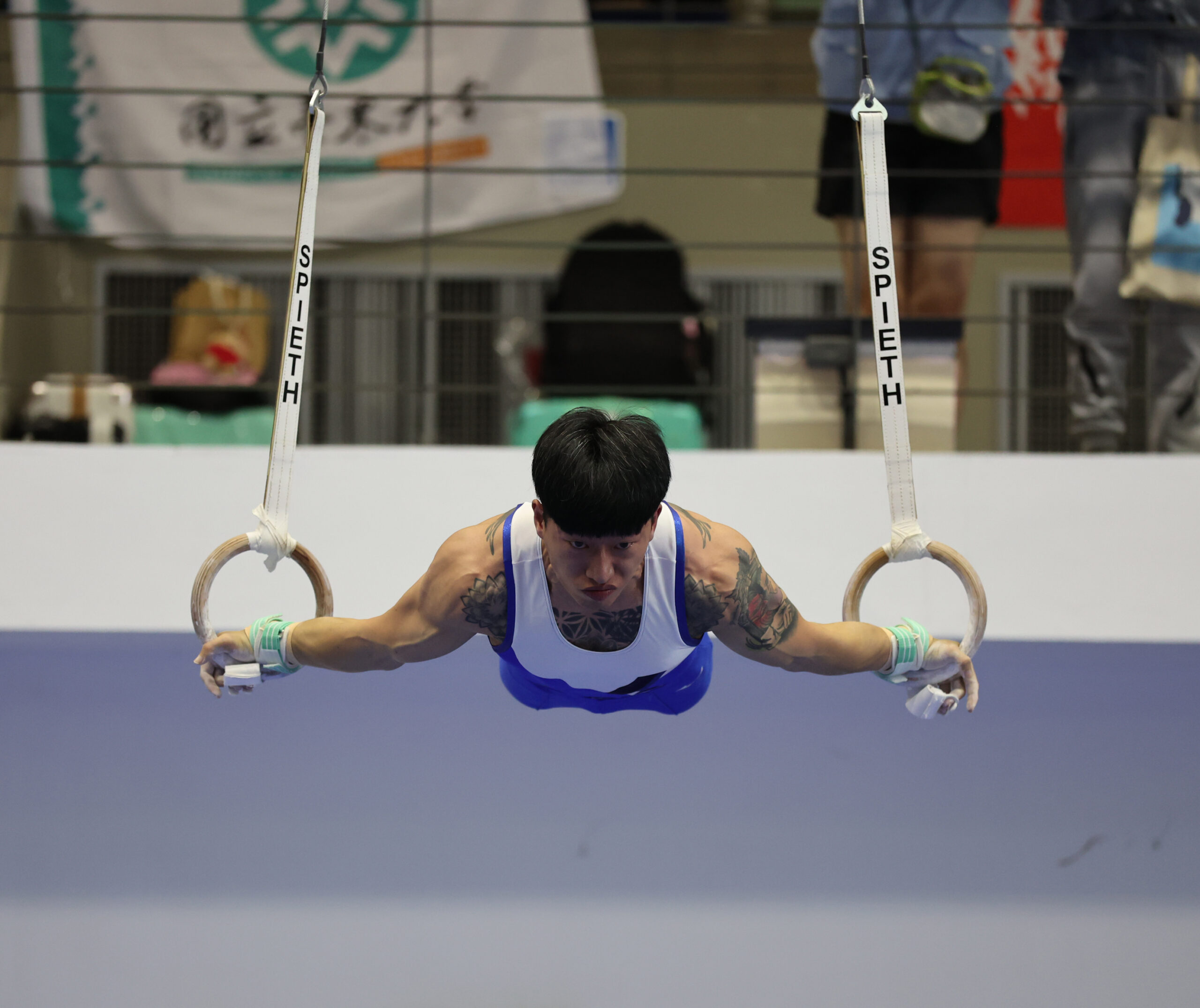 《全大運》不服輸的鬥志 王奕翔吊環開啟運動生涯第二春