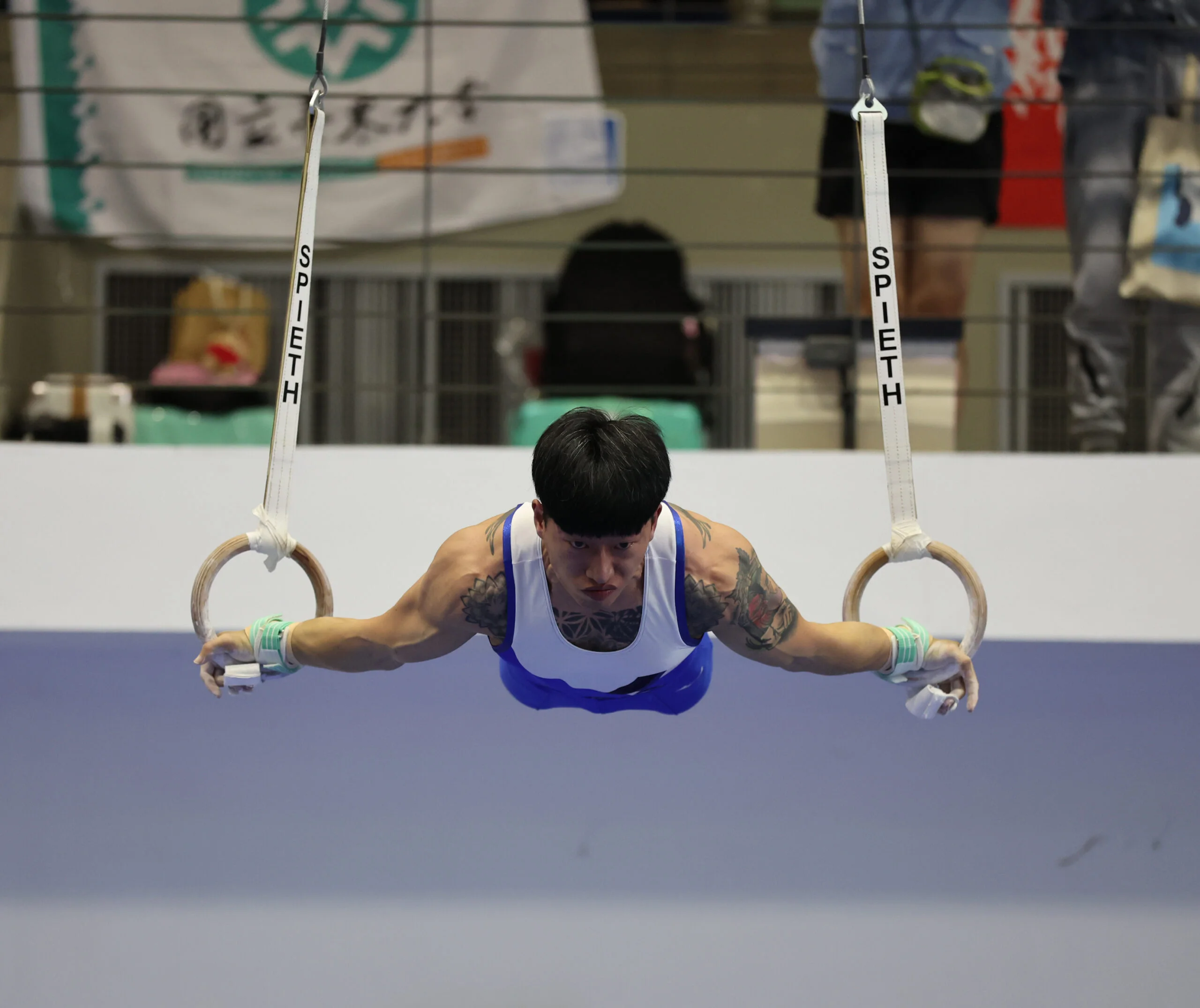 《全大運》不服輸的鬥志 王奕翔吊環開啟運動生涯第二春