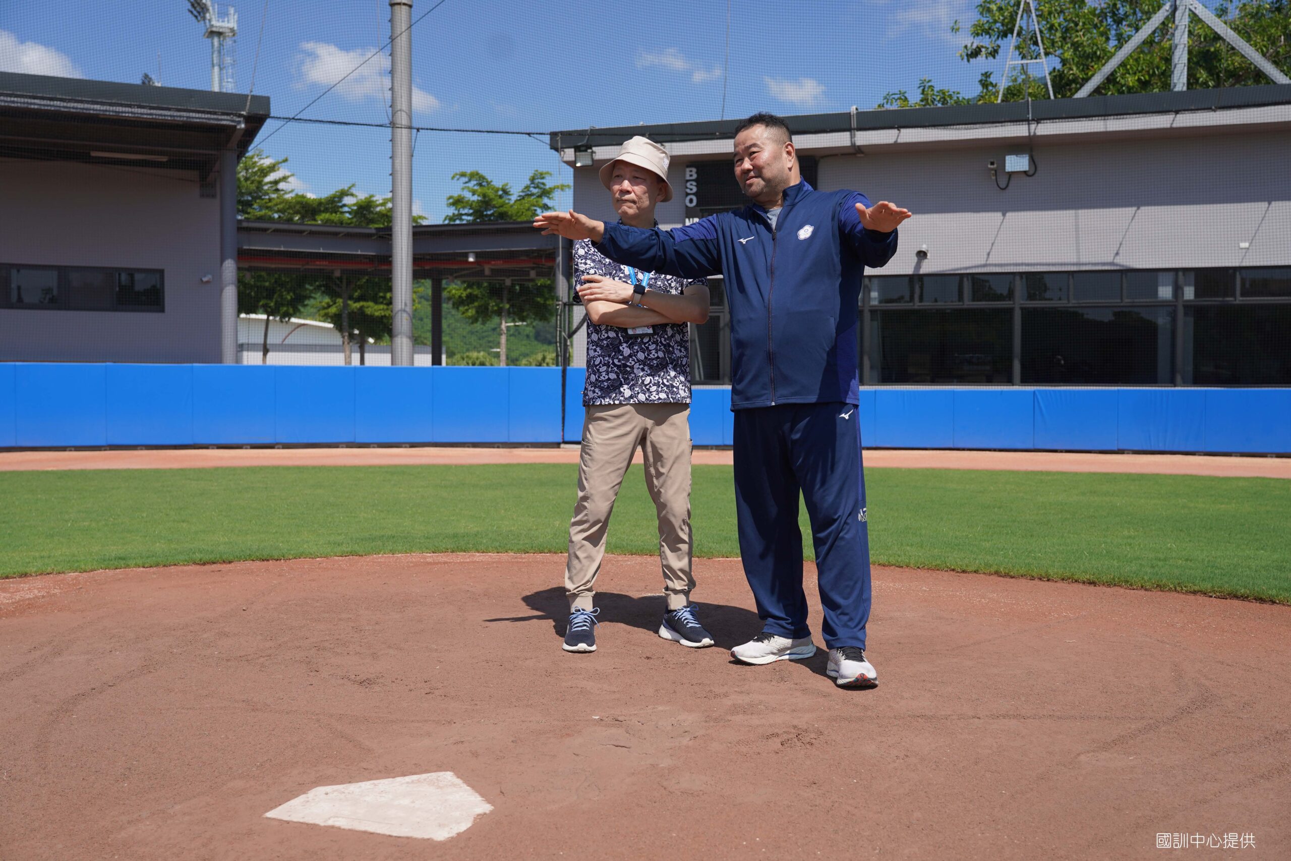 《體壇》棒協副理事長趙士強造訪國訓中心 暌違40年有感硬體設施升級