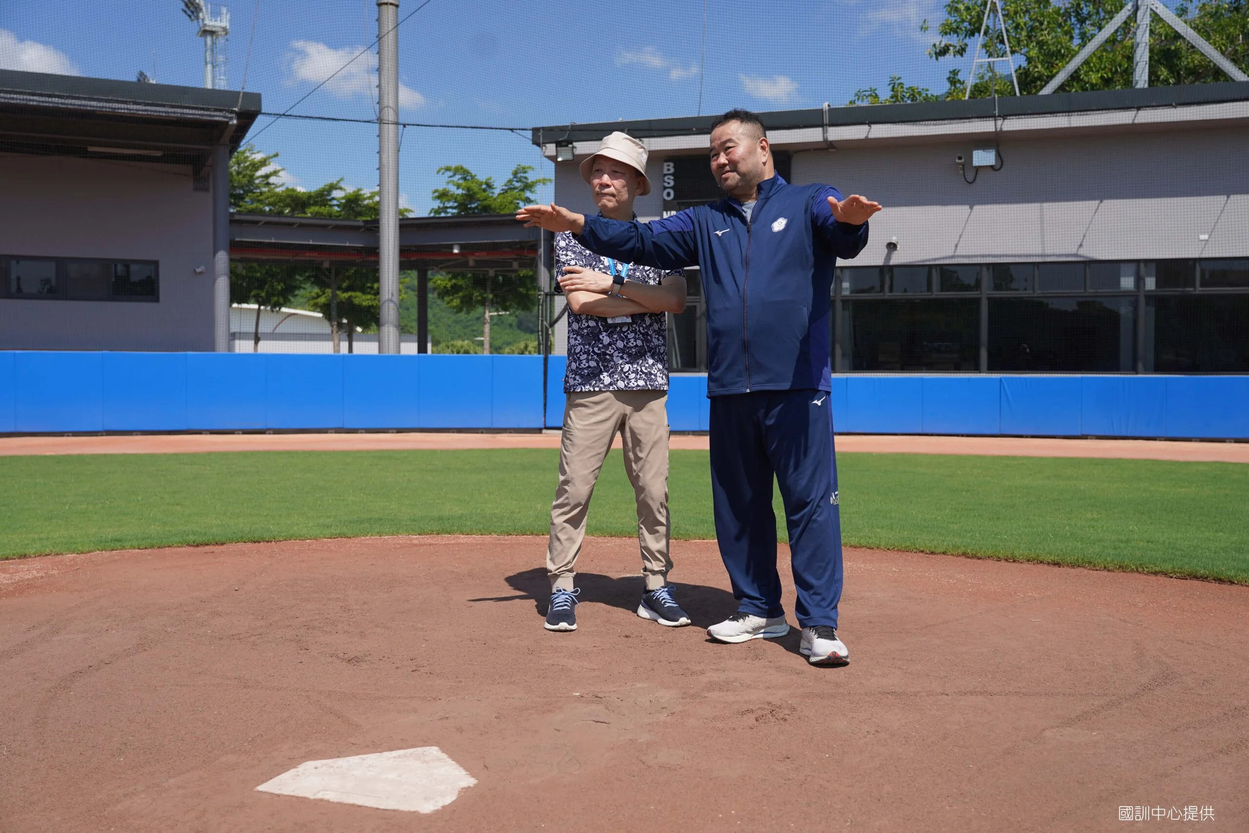 《體壇》棒協副理事長趙士強造訪國訓中心 暌違40年有感硬體設施升級