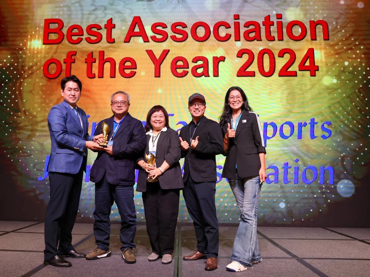 《體壇》台灣體記榮獲亞洲年度最佳協會 簡明珠獲頒傳奇貢獻獎