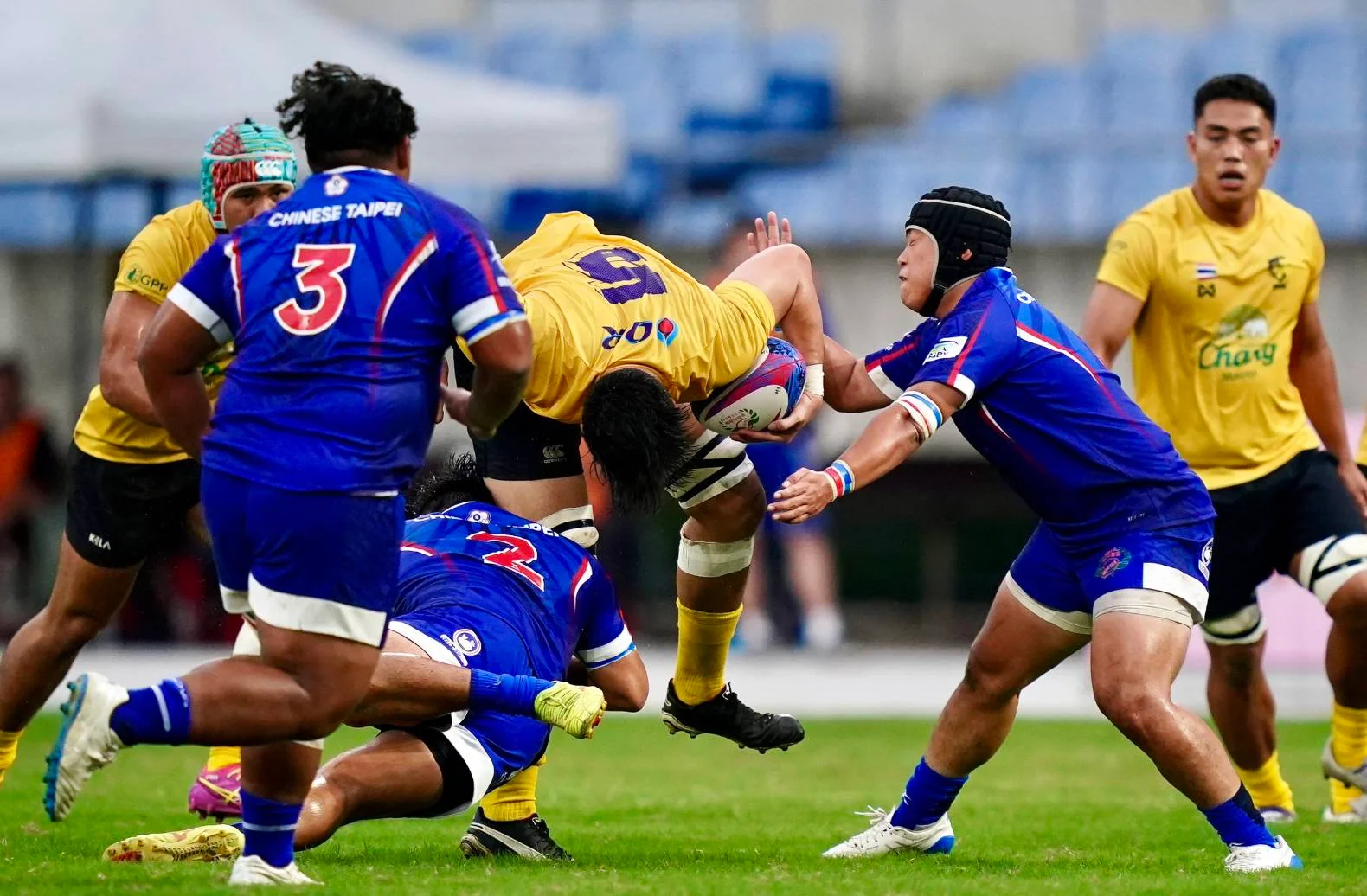 《橄欖球》亞洲聯盟盃橄欖球賽高雄開打  中華隊迎戰列強拚積分排名
