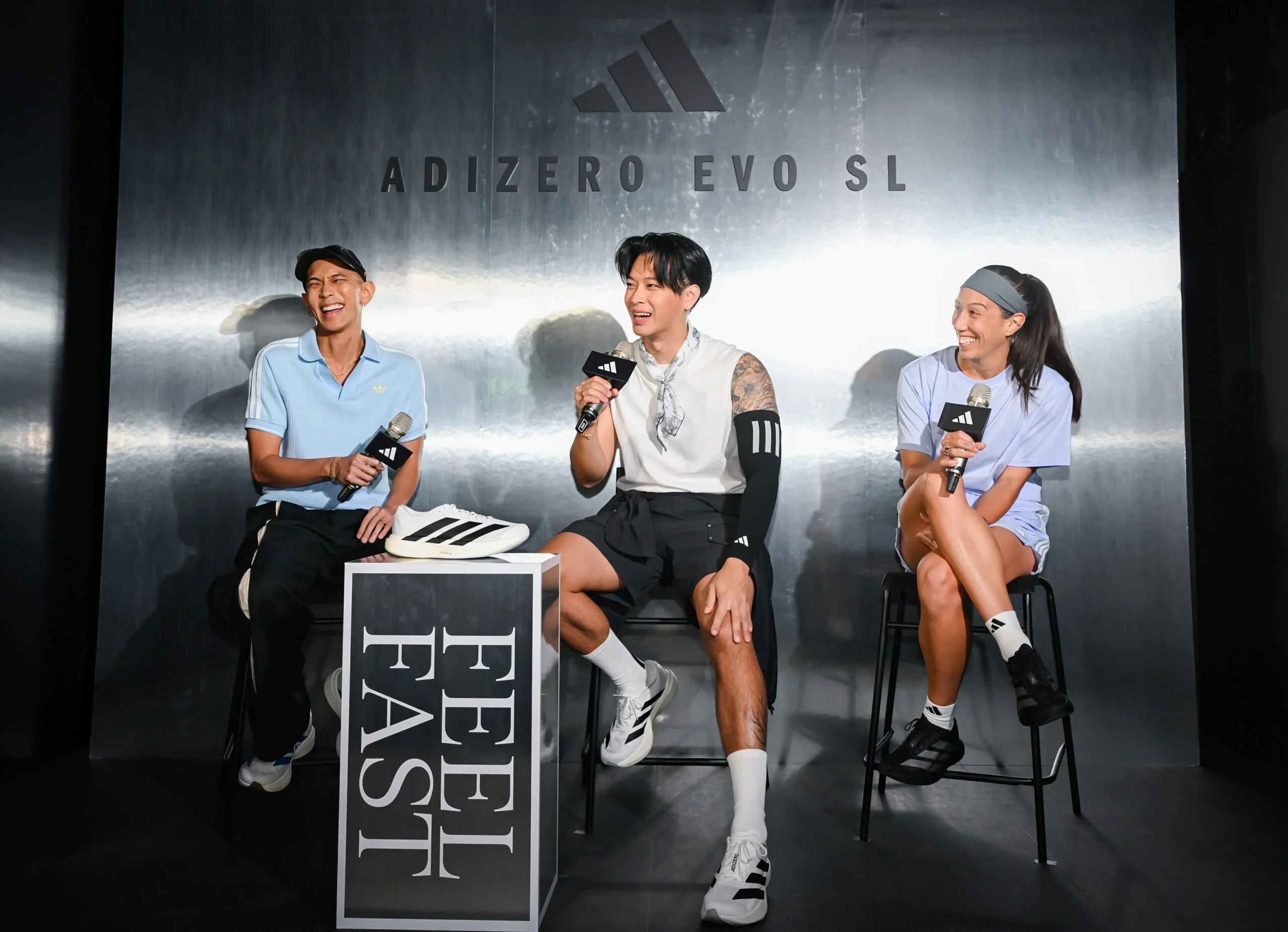 《看裝備》adidas首度舉辦「NO TRACK DAY」活動 引領競速美學新風潮 創作才子高爾宣OSN帥氣登場 攜手潮流指標楊艾倫、MAC RUN CLUB創辦人Yuyu 共同演繹ADIZERO EVO SL