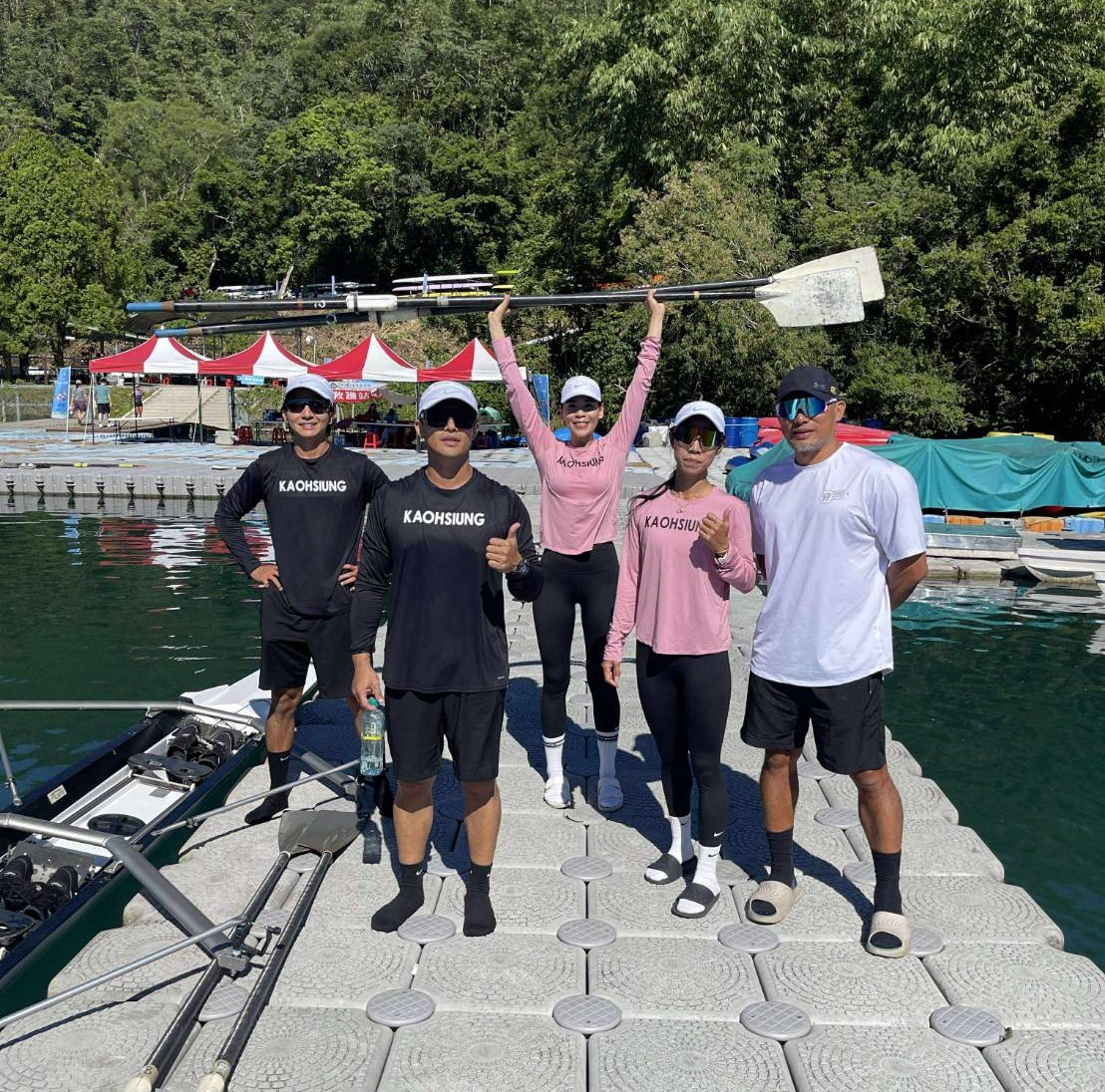 《划船》為了推動高雄市划船運動 運發局科長親自挑戰全運會