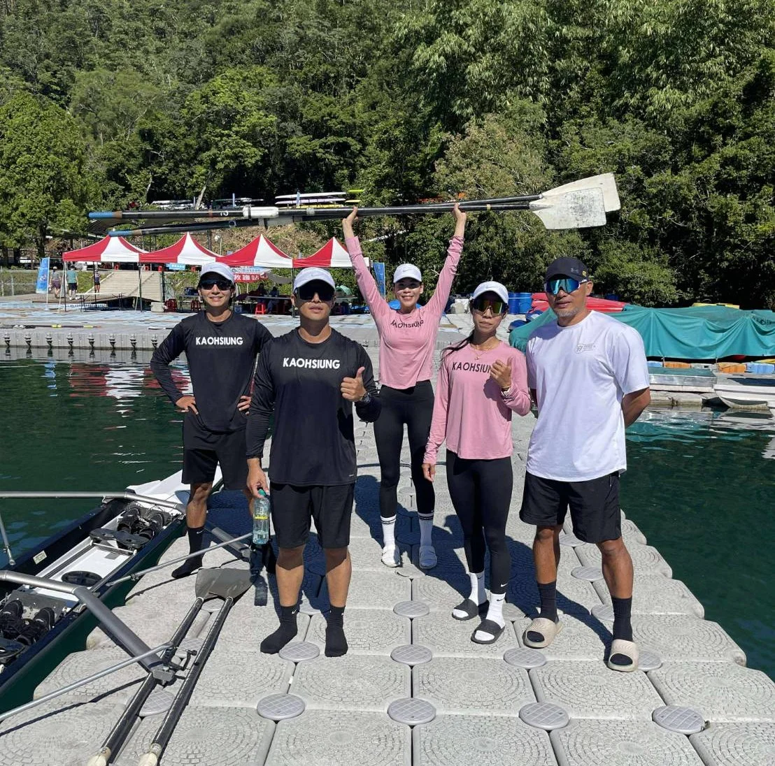 《划船》為了推動高雄市划船運動 運發局科長親自挑戰全運會