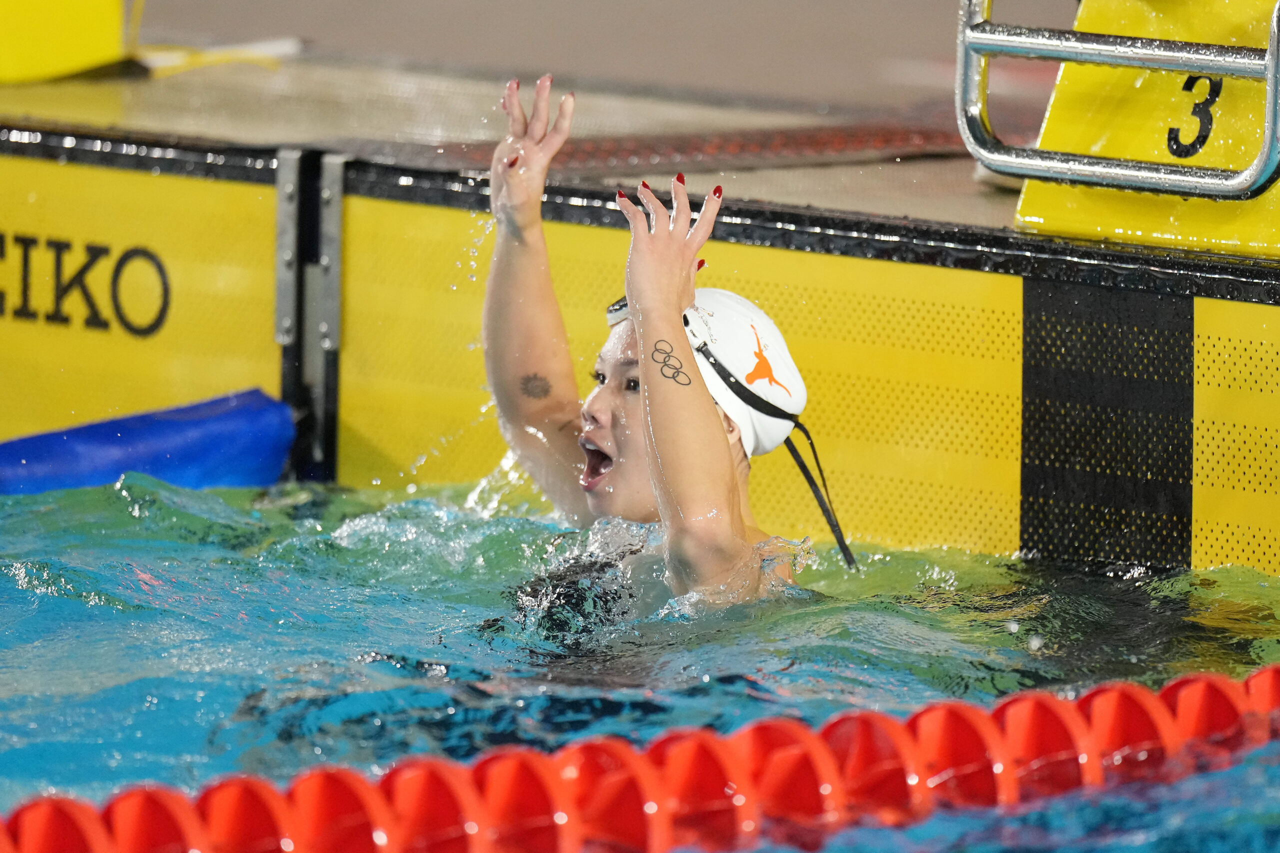 《游泳》韓安齊一日四金 200自、200混奪冠後50自再破全國