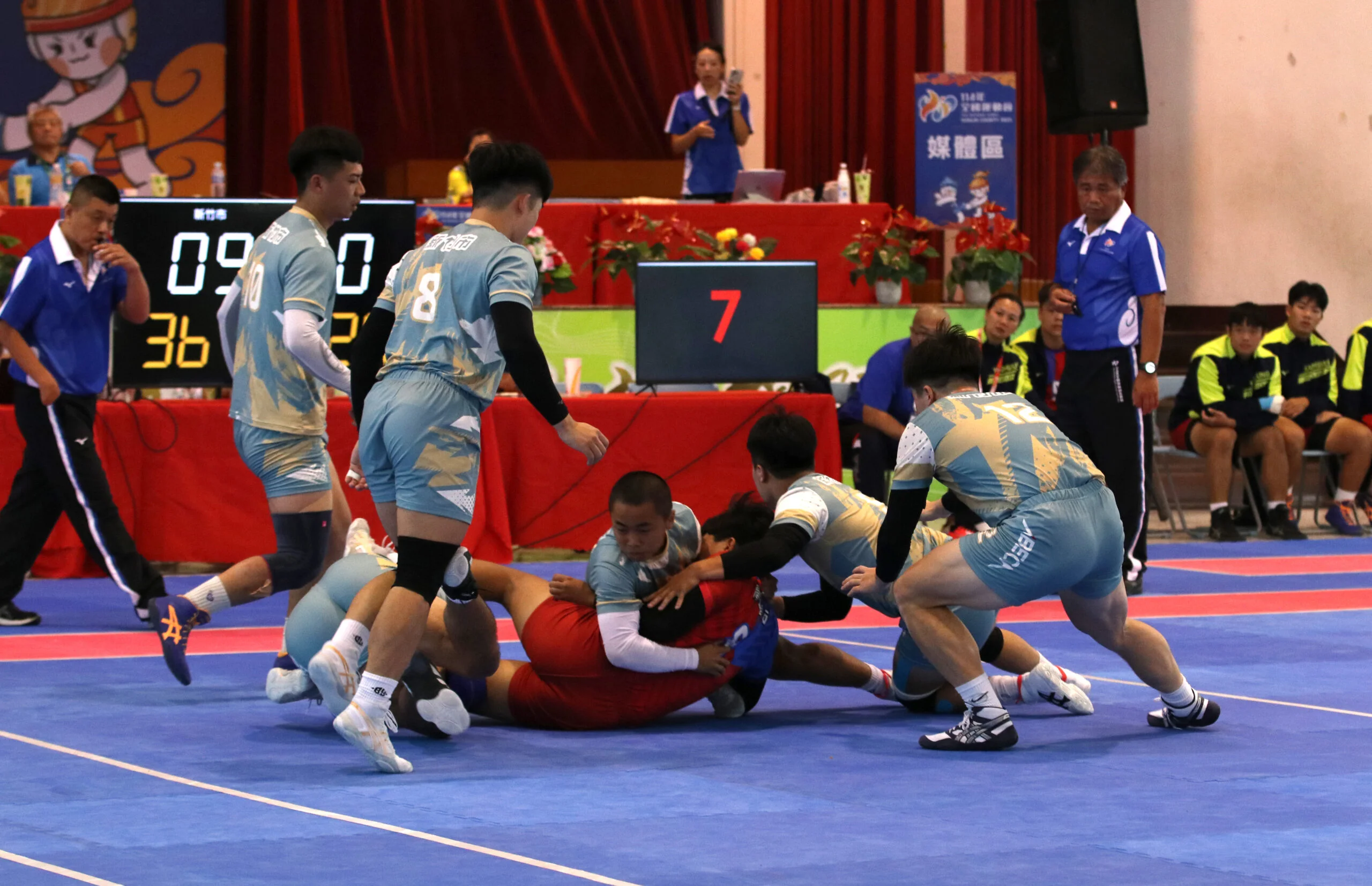 《卡巴迪》新竹市三級系統紮根 力拚突破上屆成績