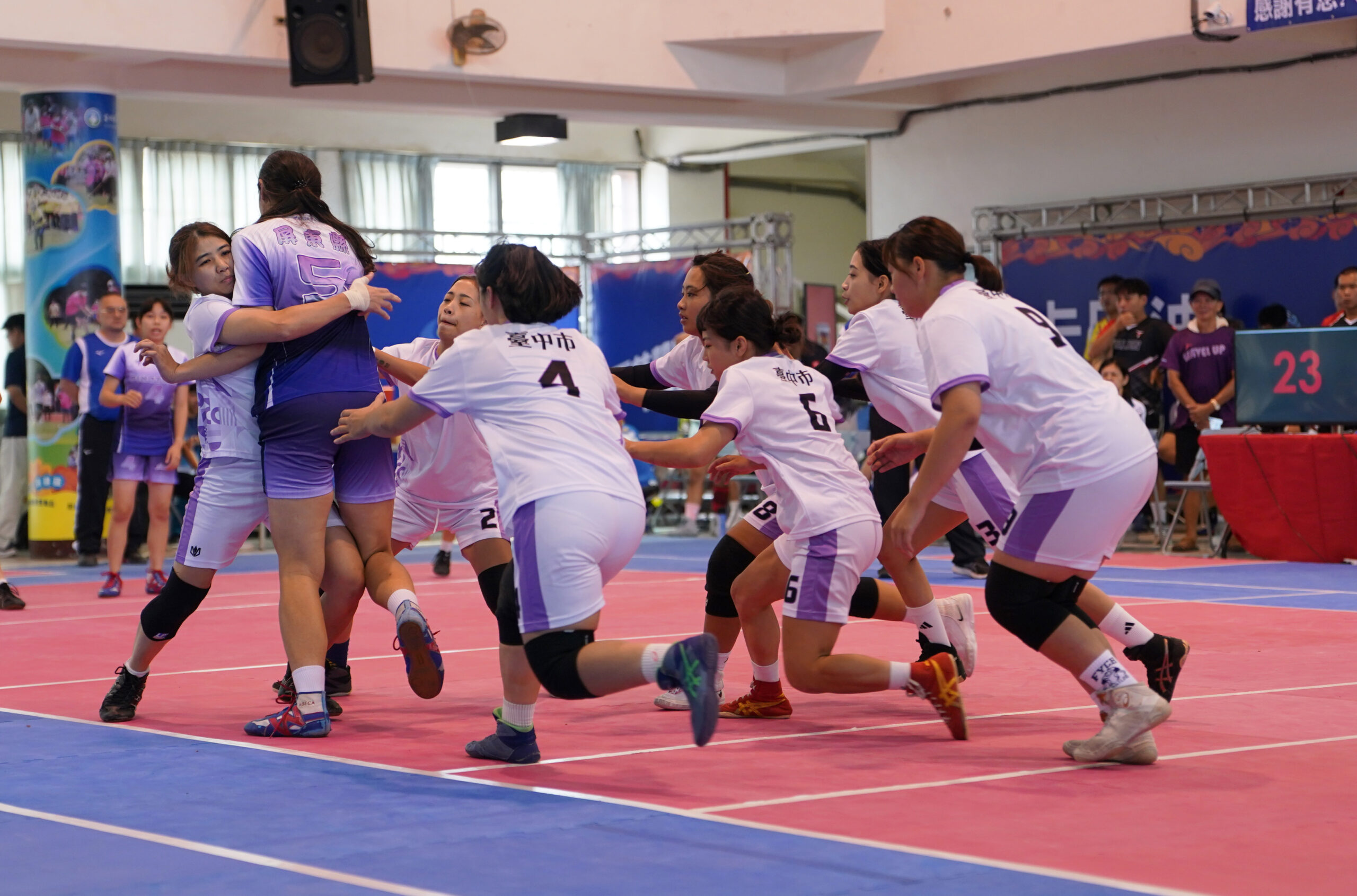 《卡巴迪》臺中市從柔道角力跨界拚經驗 身體素質成優勢