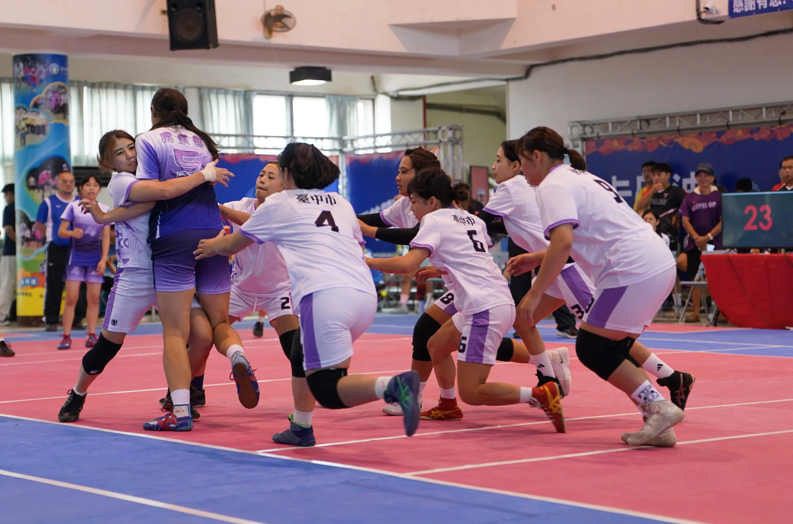 《卡巴迪》臺中市從柔道角力跨界拚經驗 身體素質成優勢