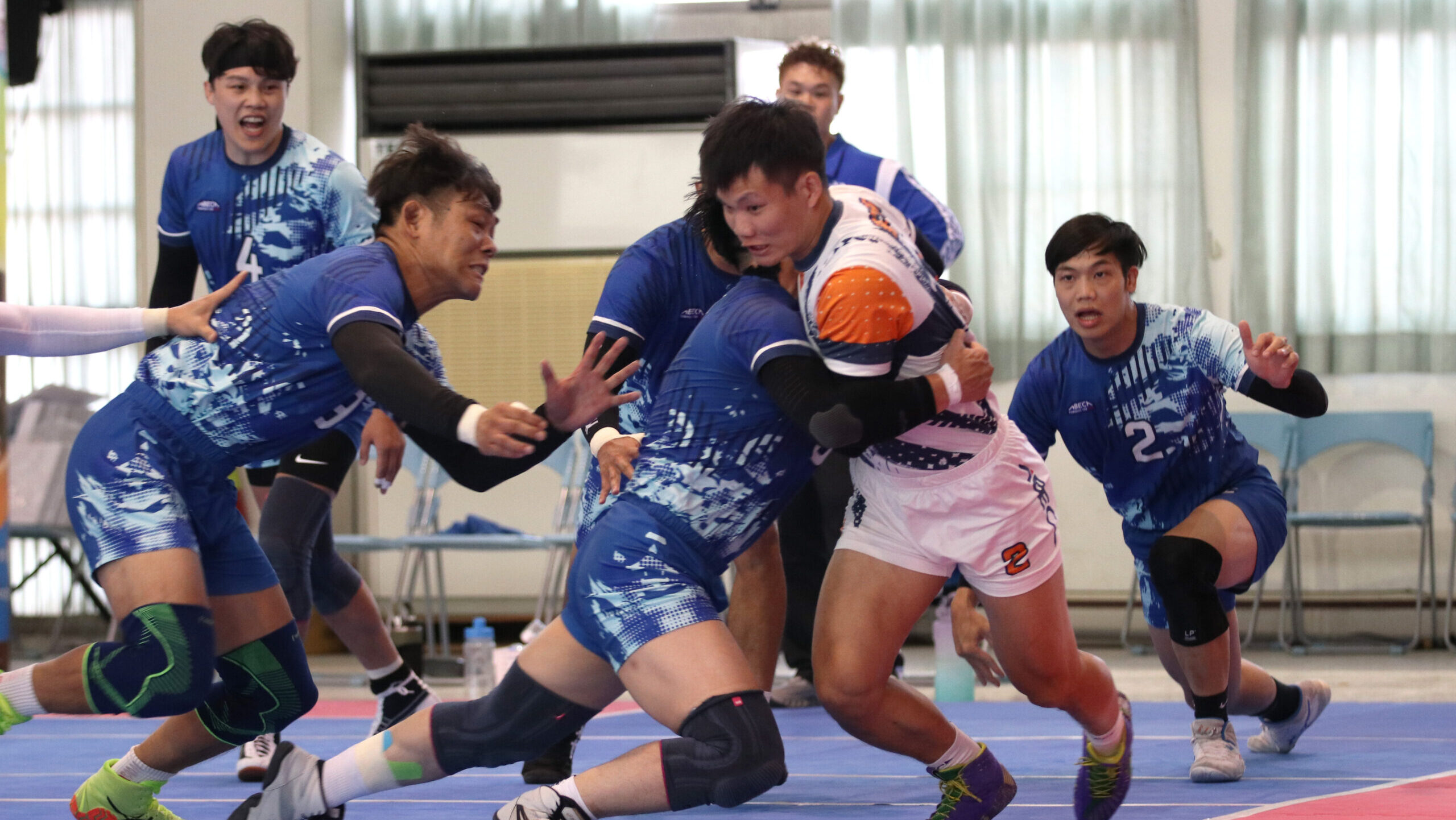 《卡巴迪》臺北市明力拚卡巴迪男子組三連霸 蔡威暘鼓勵隊友：要相信自己