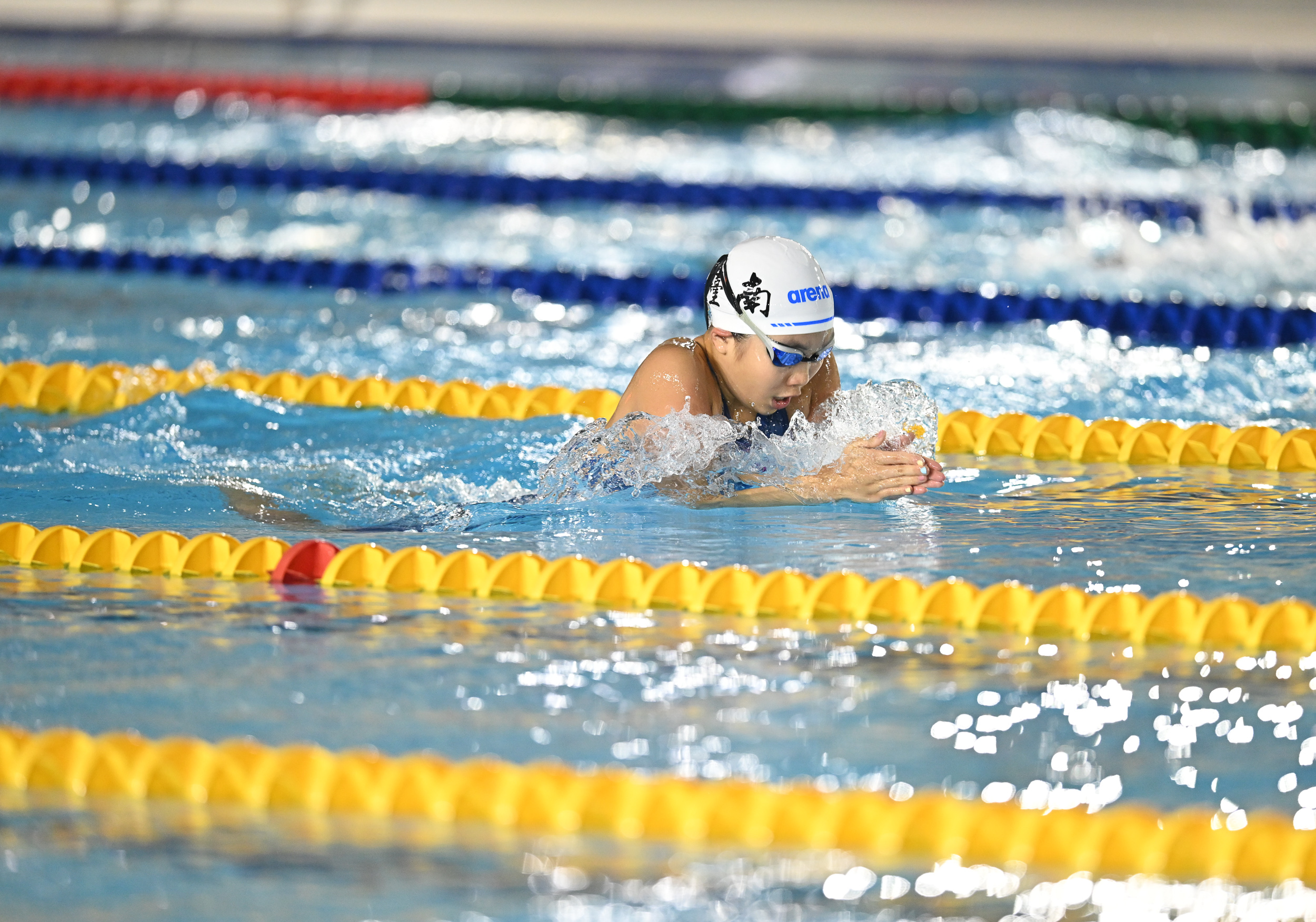 《游泳》12歲小將何康婗女子200公尺蛙式奪金 台南市睽違30年再登全運榮耀