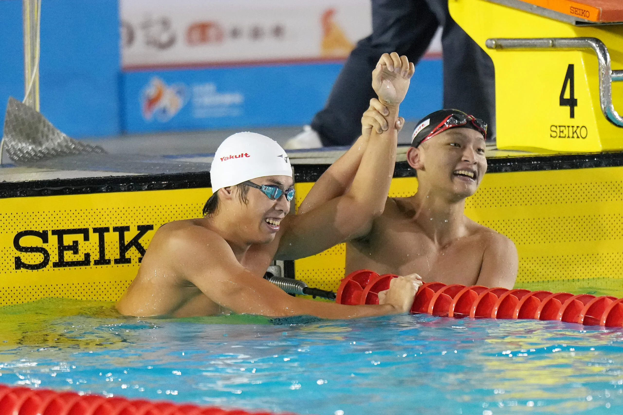 《游泳》王星皓、傅堃銘200公尺混合式金包銀　師兄弟攜手挺進亞運