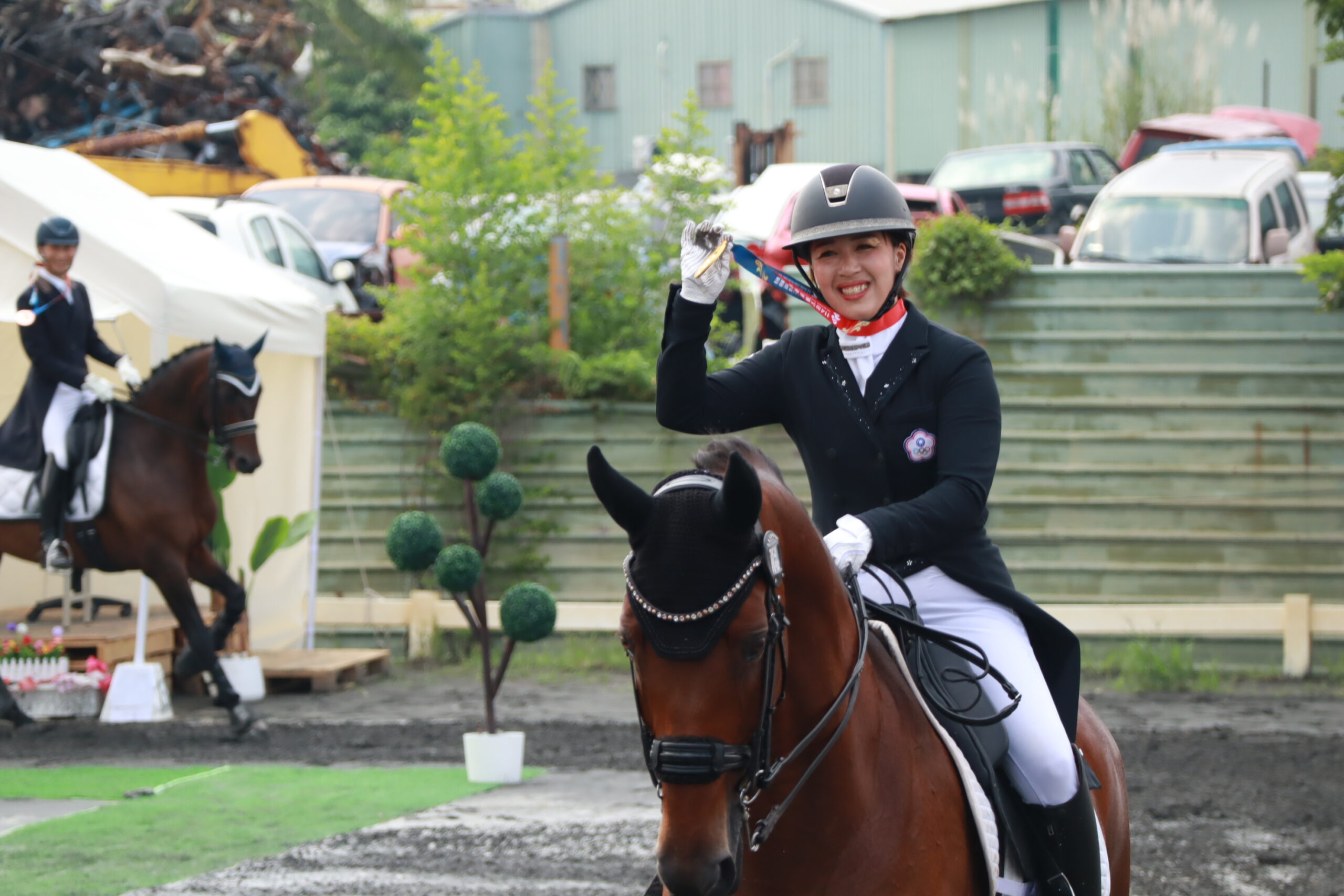 《馬術》李欣恩首度挑戰全運會 馬術天后葉繡華三連霸