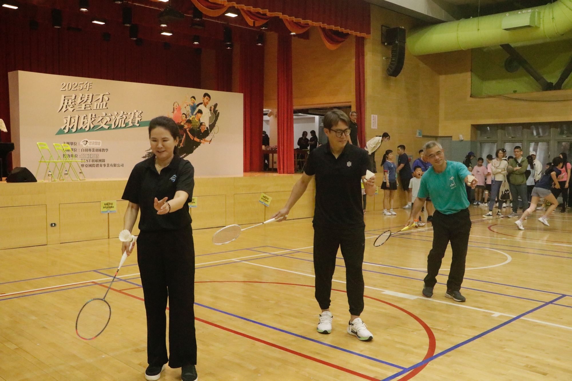 《羽球》第四屆BE HEROES展望盃羽球交流賽  響應全民運動 逐年擴大規模增加參與人口
