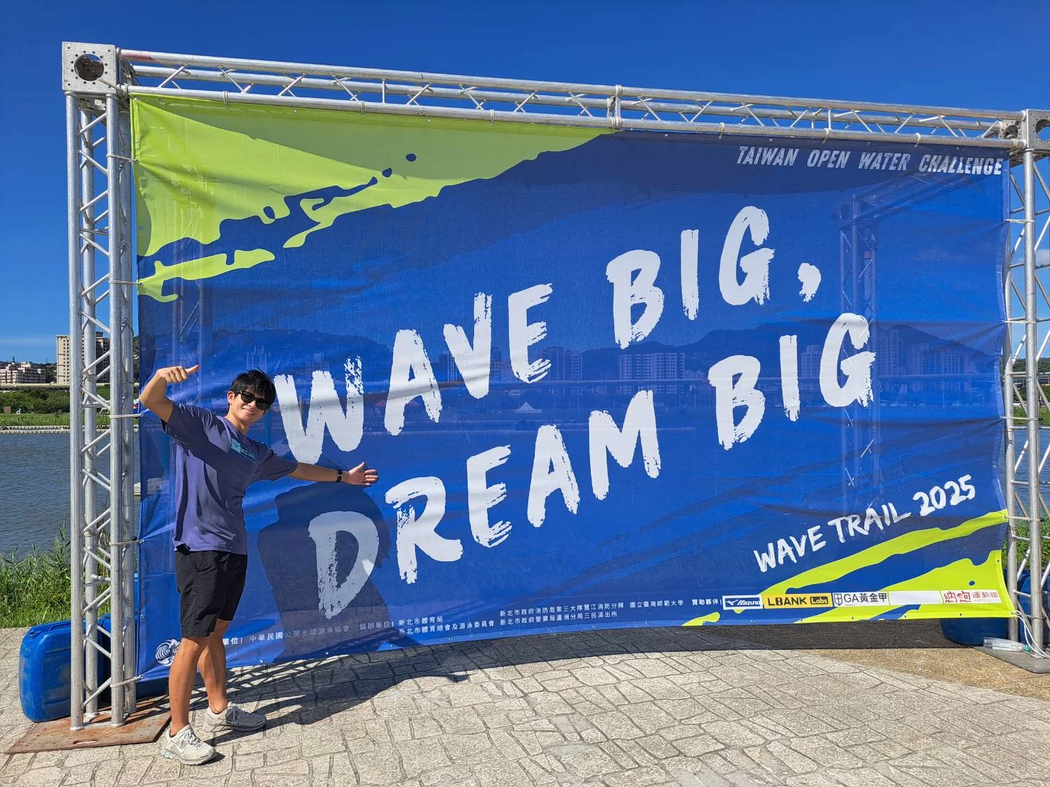 《游泳》親力親為自辦公開水域挑戰活動 卓承齊直呼感動