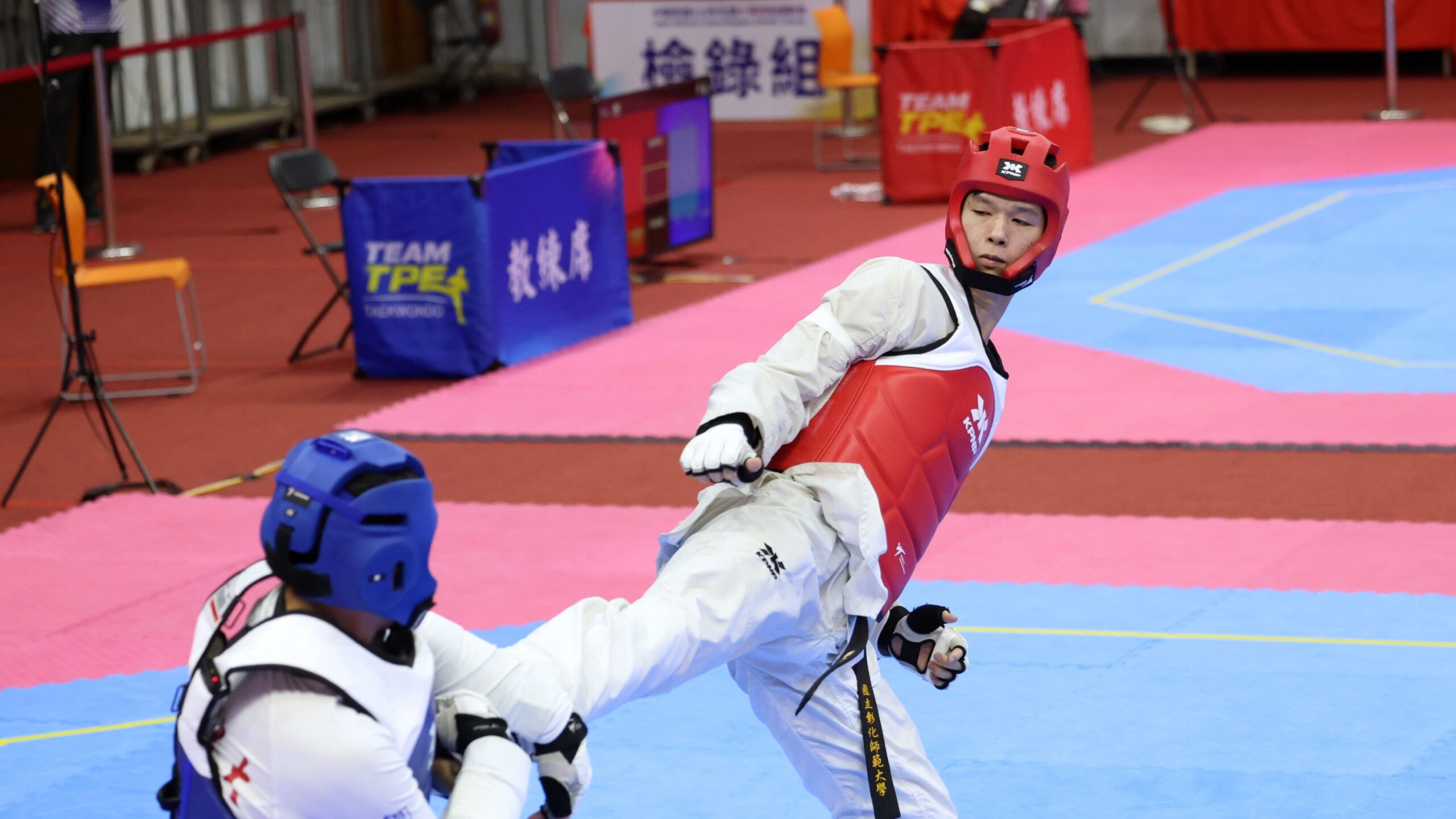 《跆拳道》洪俊義全大運強勢衛冕 世大運銀牌後技術與心態全面升級
