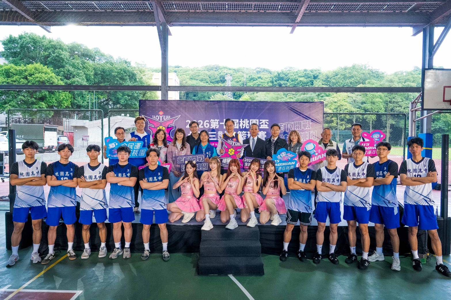 《籃球》桃園盃3對3籃球賽邁入第十年 張善政預告NBA球星再訪竹圍漁港