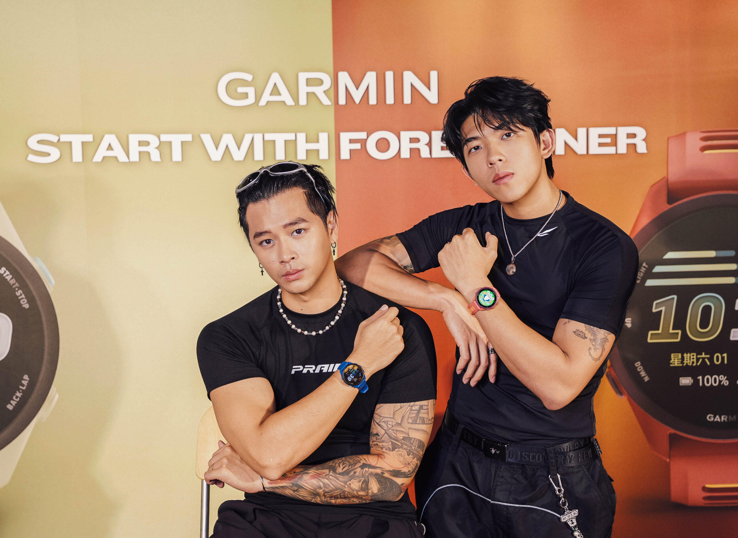 《看裝備》Garmin攜手「夥伴打氣團」高爾宣OSN與PIZZALI 跑出多巴胺伸展台