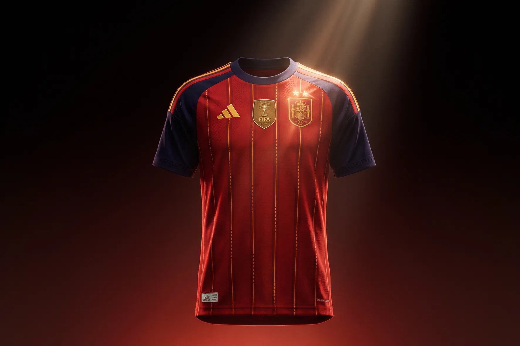 《看裝備》2026世界盃傳奇最終章 西班牙睽違16年再捧大力神盃 adidas推出限量西班牙國家隊「冠軍二星」球員版球衣